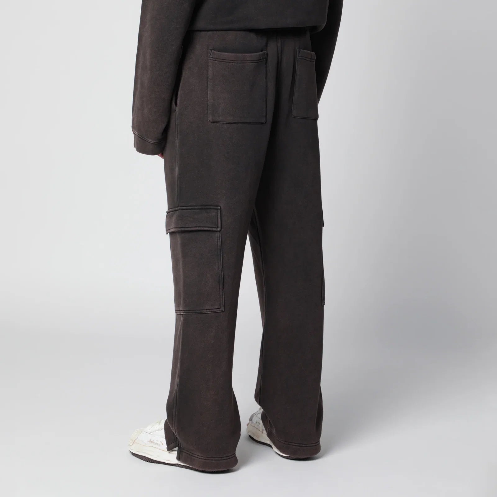 Represent Coffee-colored cargo jogger trousers