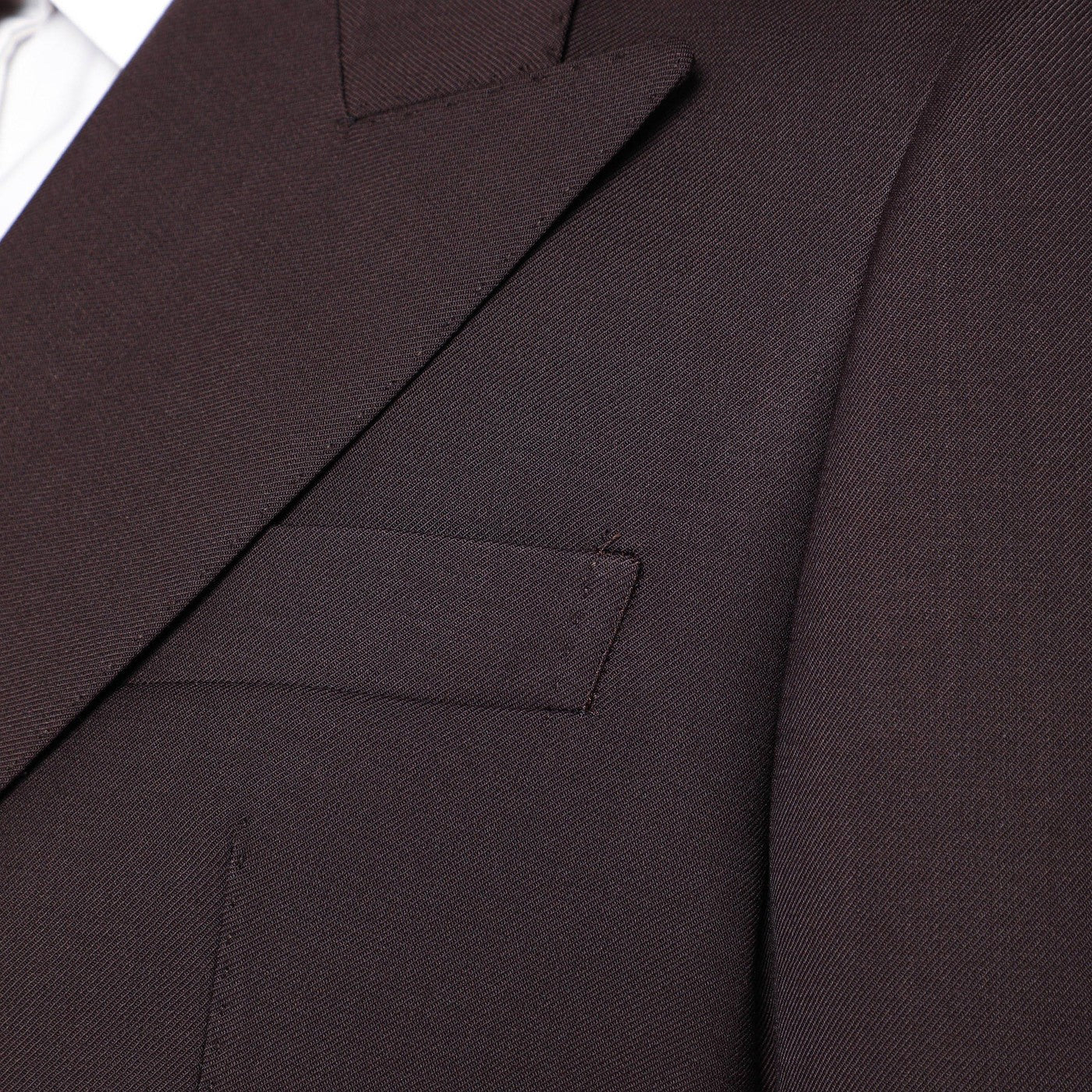 Tagliatore Brown double-breasted jacket in wool blend