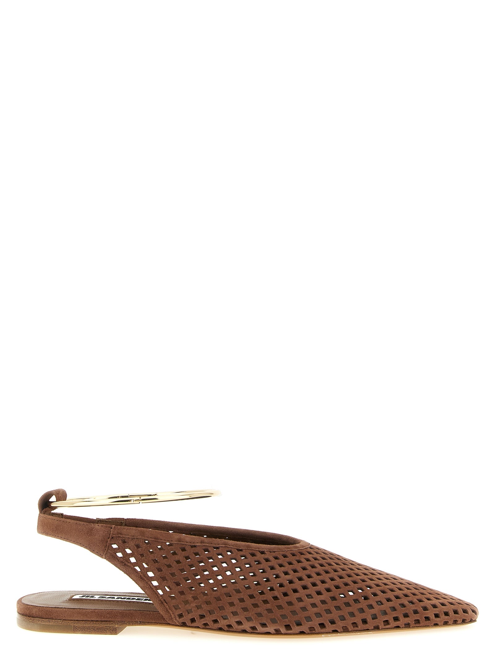 Jil Sander Sling Back Ballet Flats