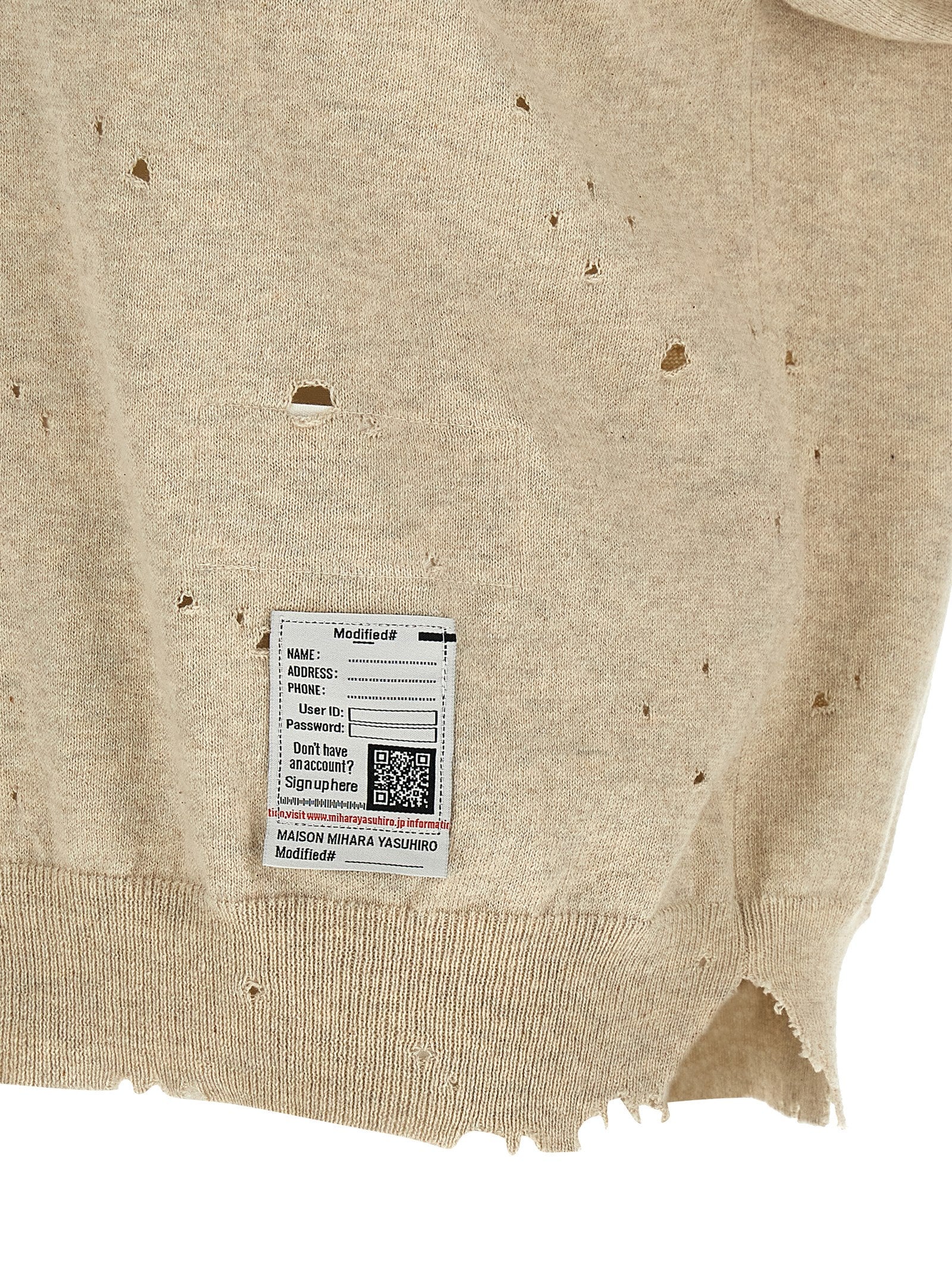 Maison Mihara Yasuhiro Embroidery Polo Shirt