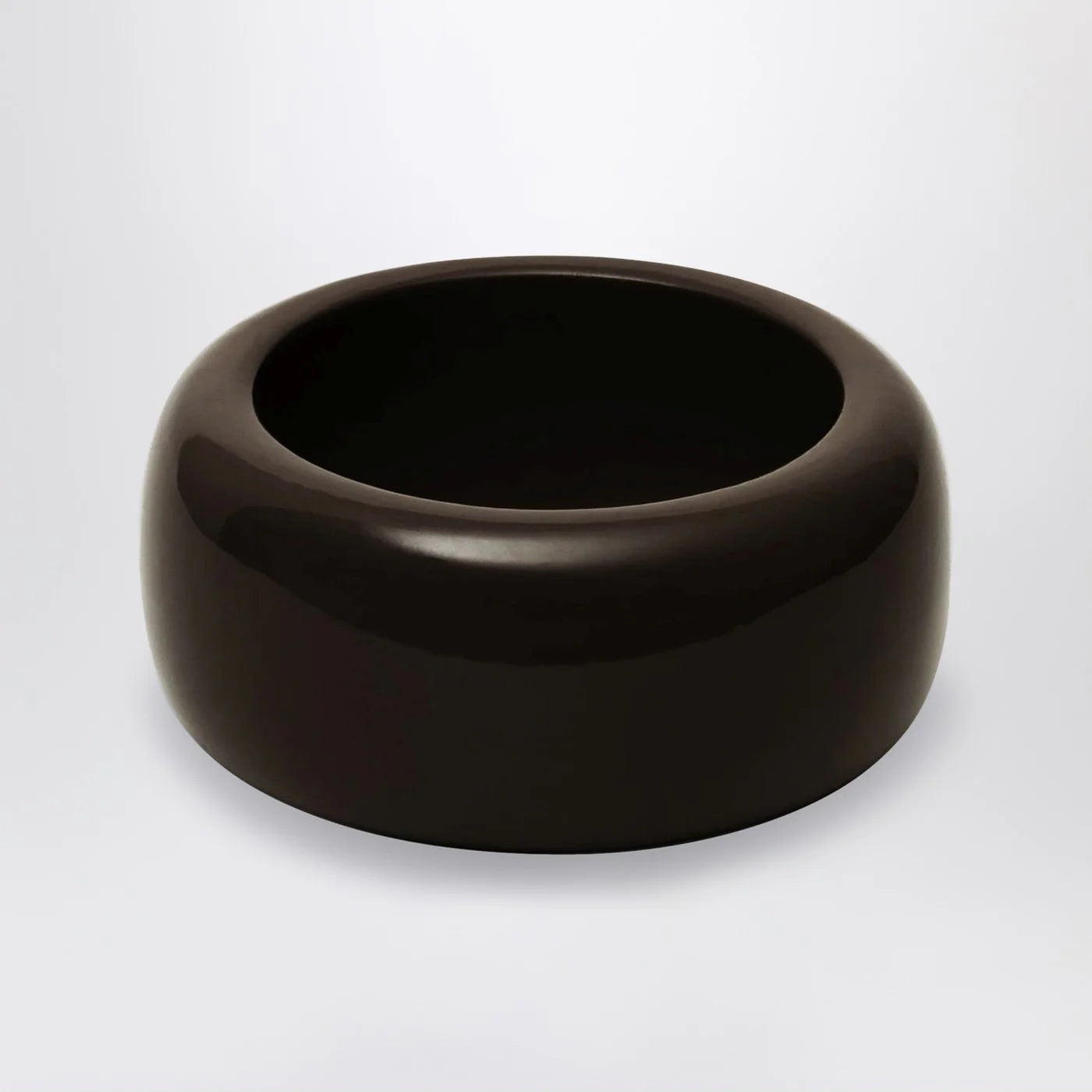 The Frankie Shop Glossy TFS bracelet in brown
