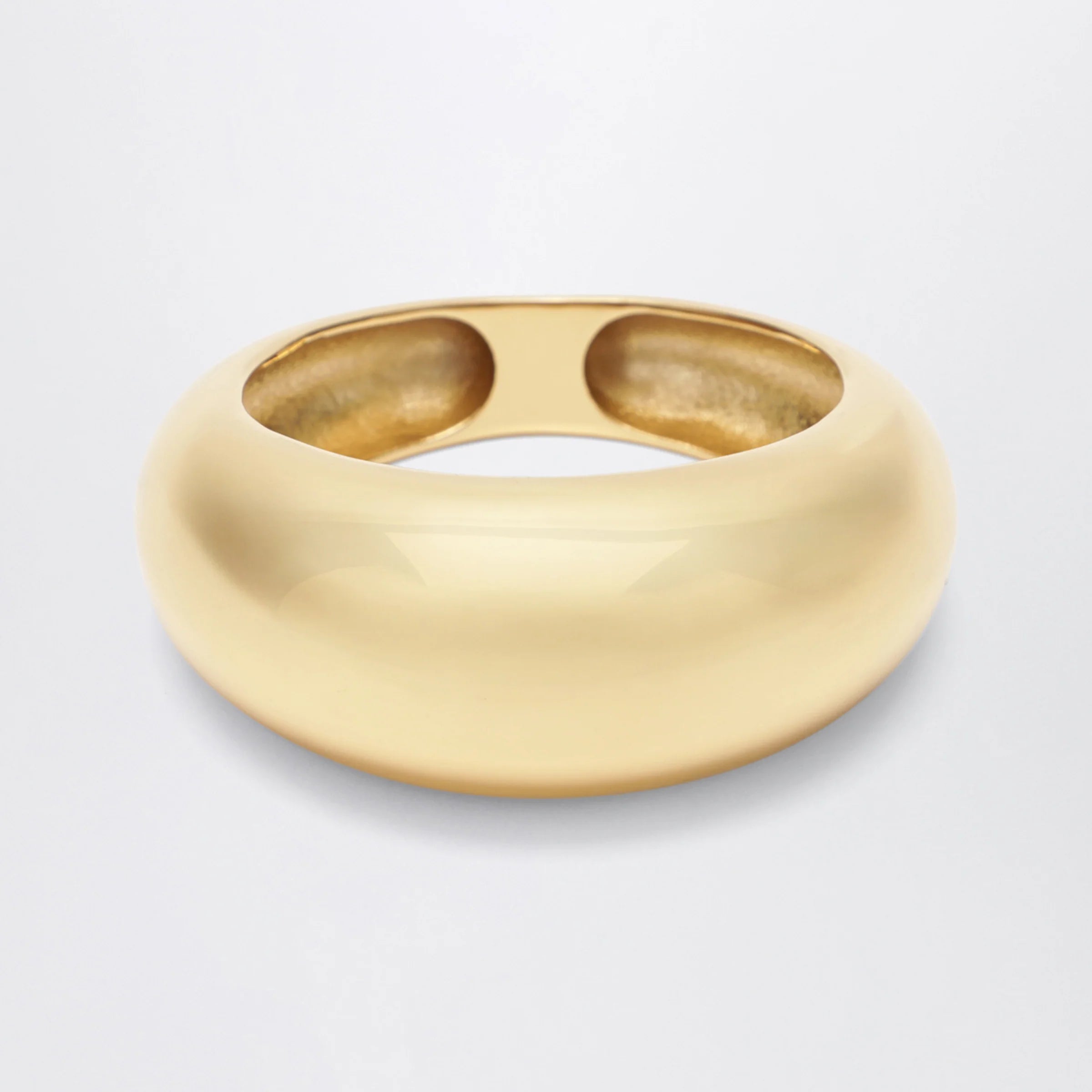 The Frankie Shop Gold-tone metal cuff bracelet