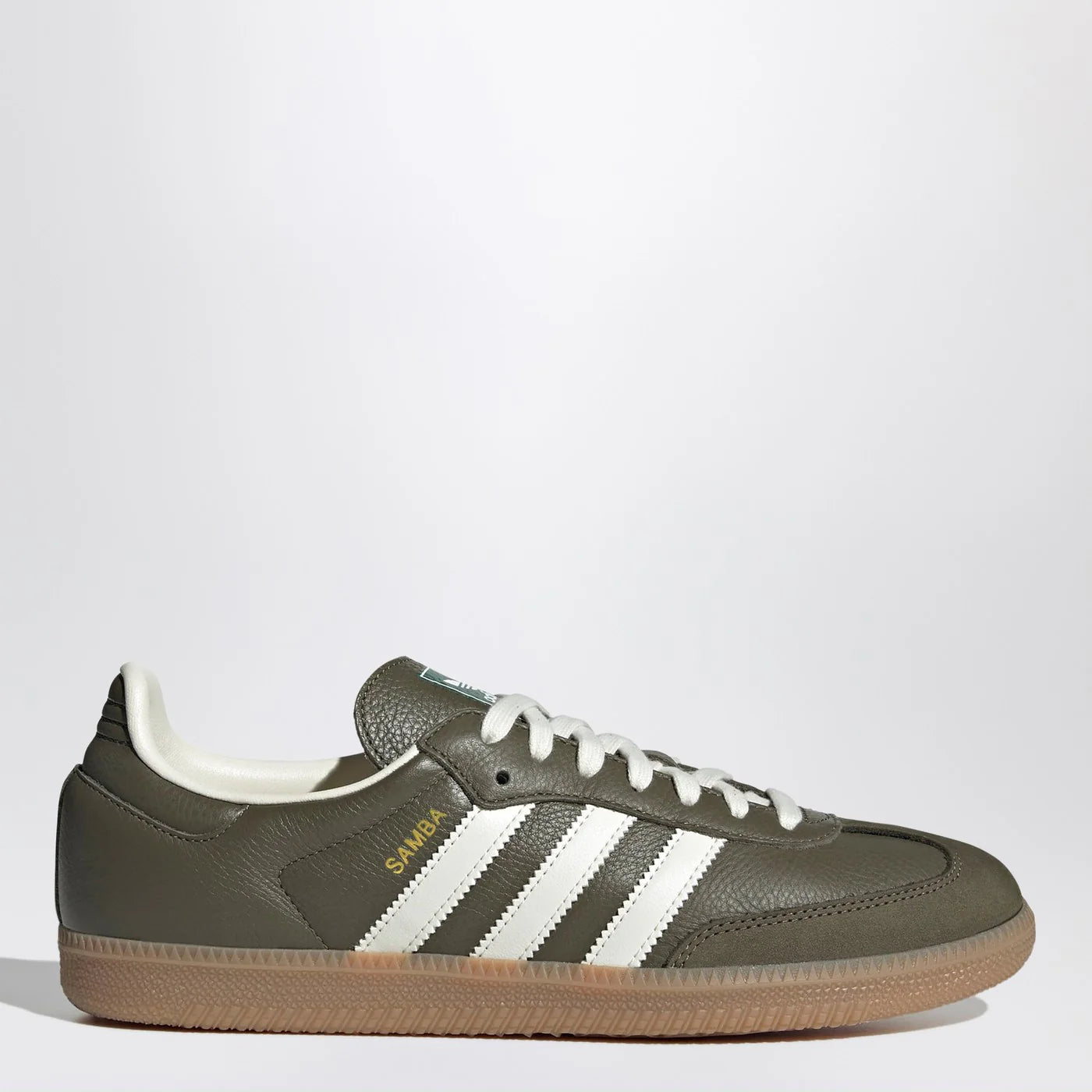 adidas Originals Sneakers Samba OG Medium Dark Khaki/Off White/Gum