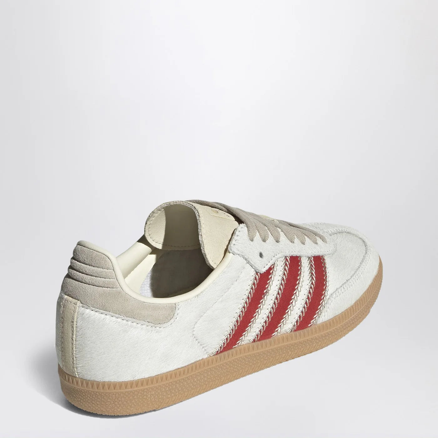adidas Originals Sneakers Samba OG in white pony hair