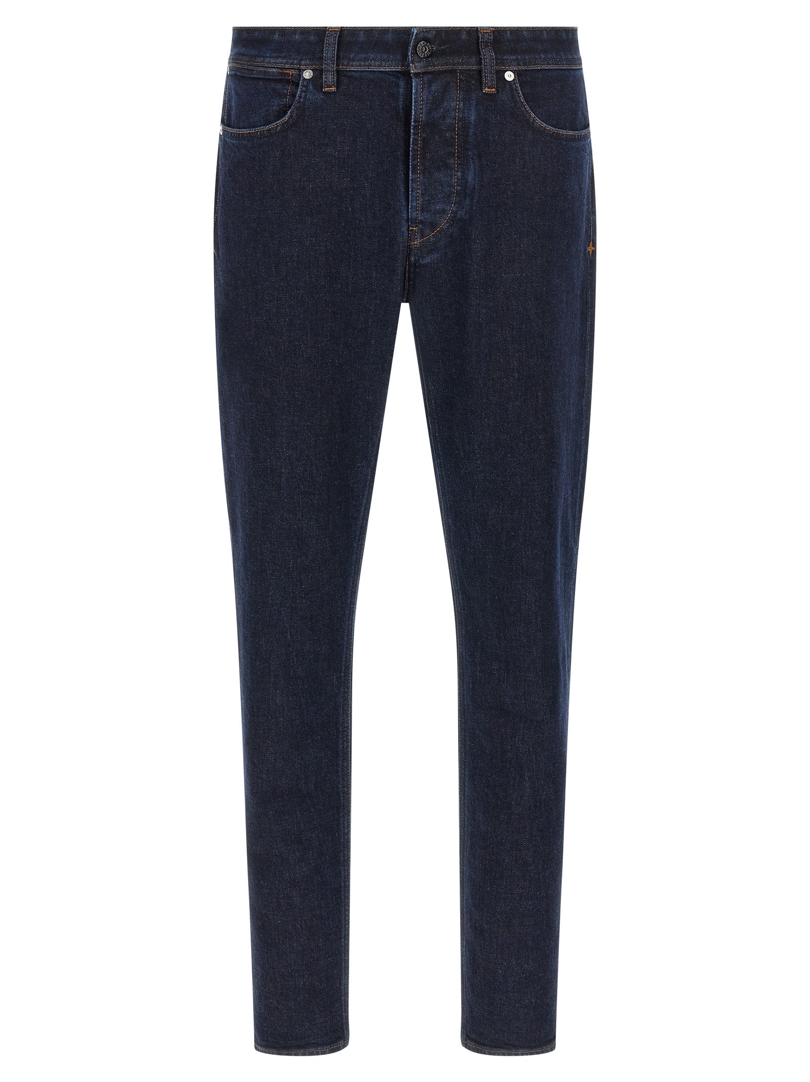 Stone Island Indigo Denim-rinsed Jeans