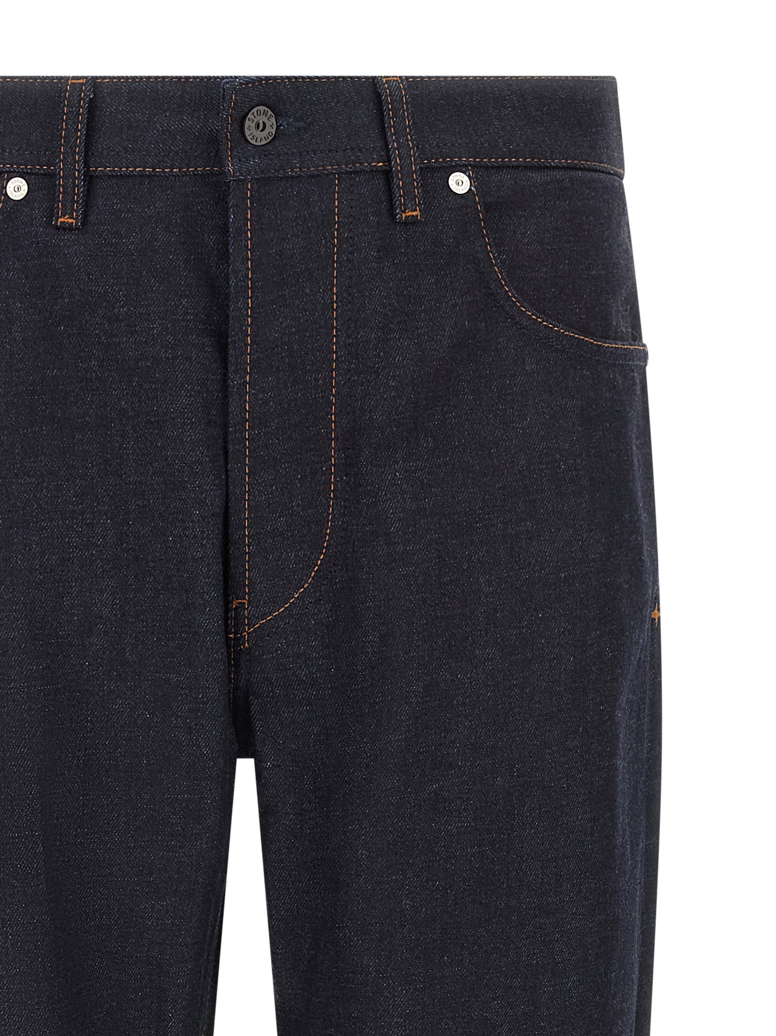 Stone Island Indigo Denim-rinsed Jeans