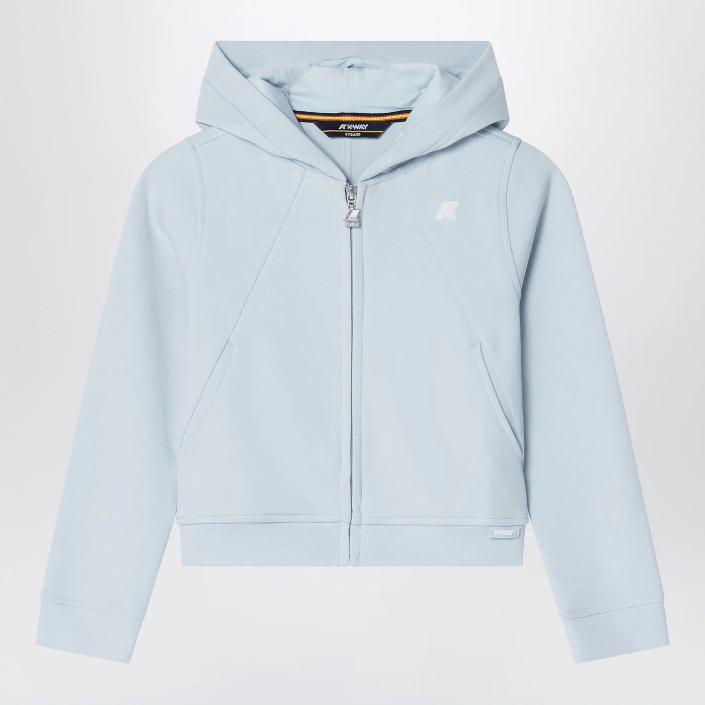 K-Way Light blue Rena zip sweatshirt