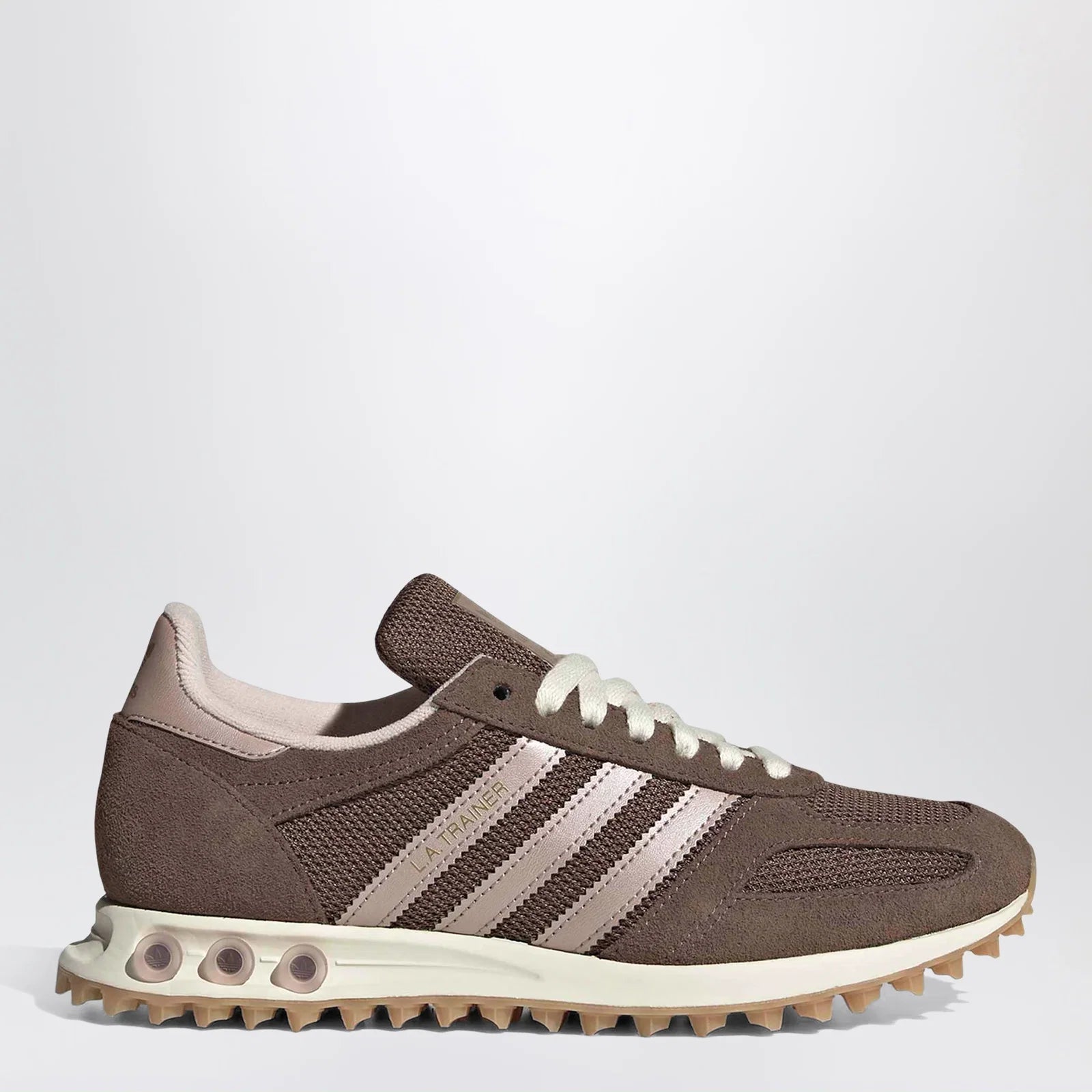 adidas Originals LA Trainer OG W Sneakers in Earth Strata / Vapour Grey Metallic