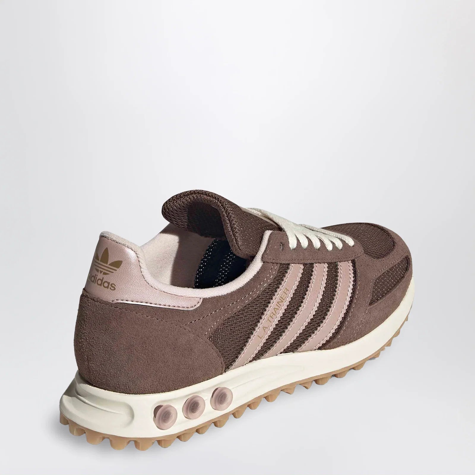 adidas Originals LA Trainer OG W Sneakers in Earth Strata / Vapour Grey Metallic