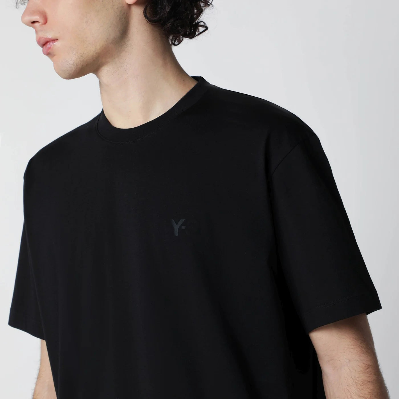 adidas Y-3 Black T-shirt with logo