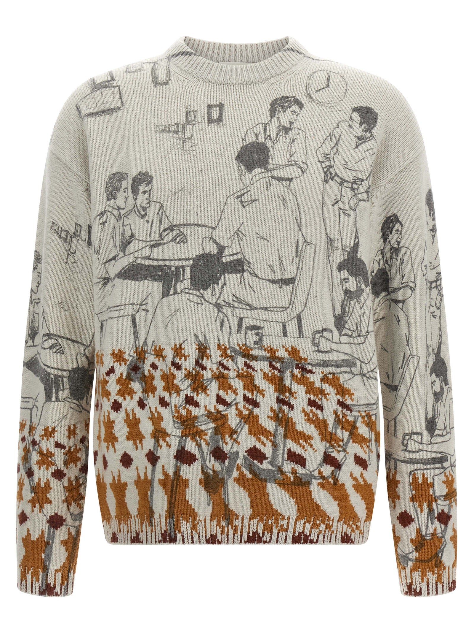 J.w.anderson Jacquard Pattern Sweater