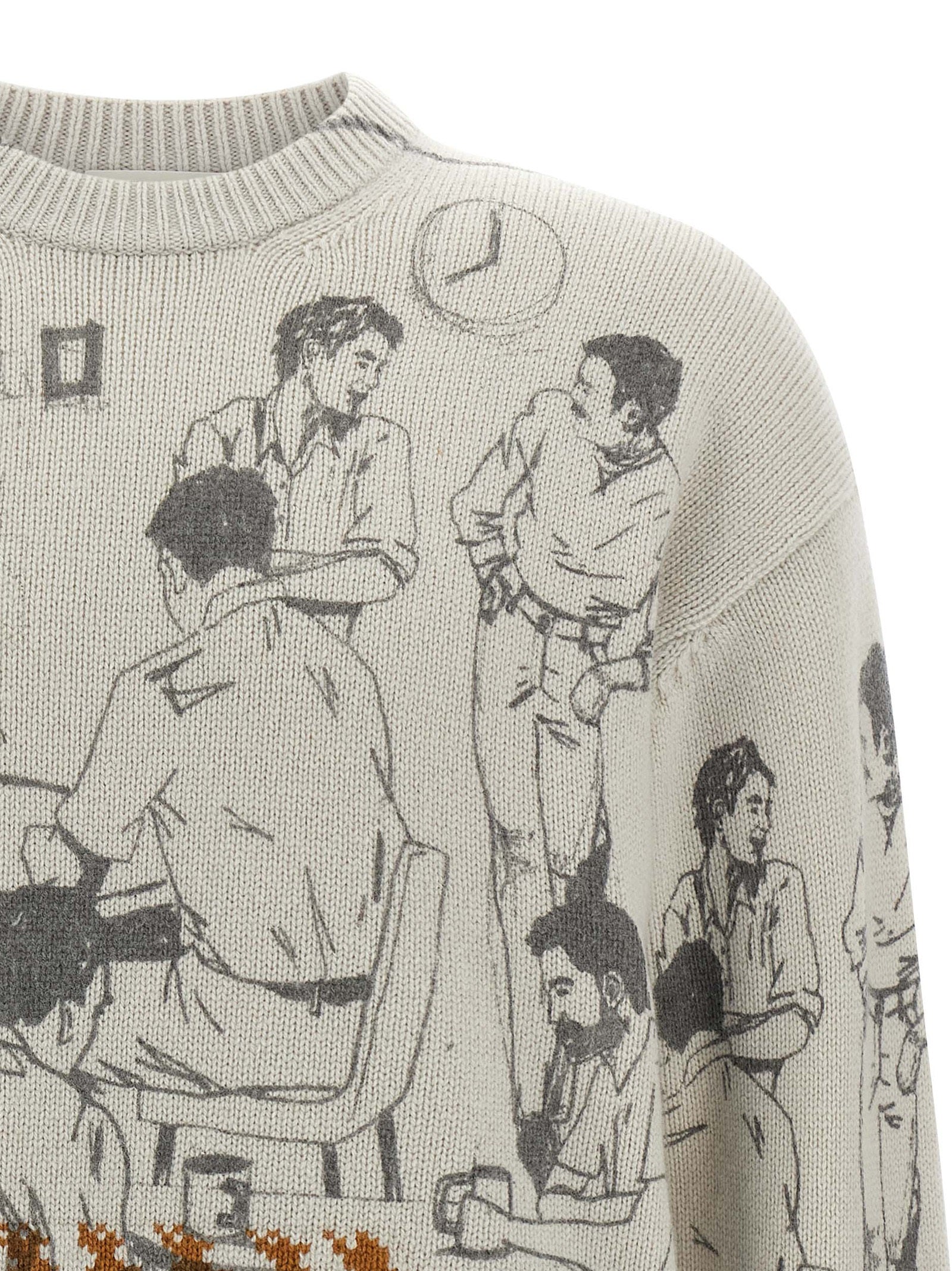 J.w.anderson Jacquard Pattern Sweater