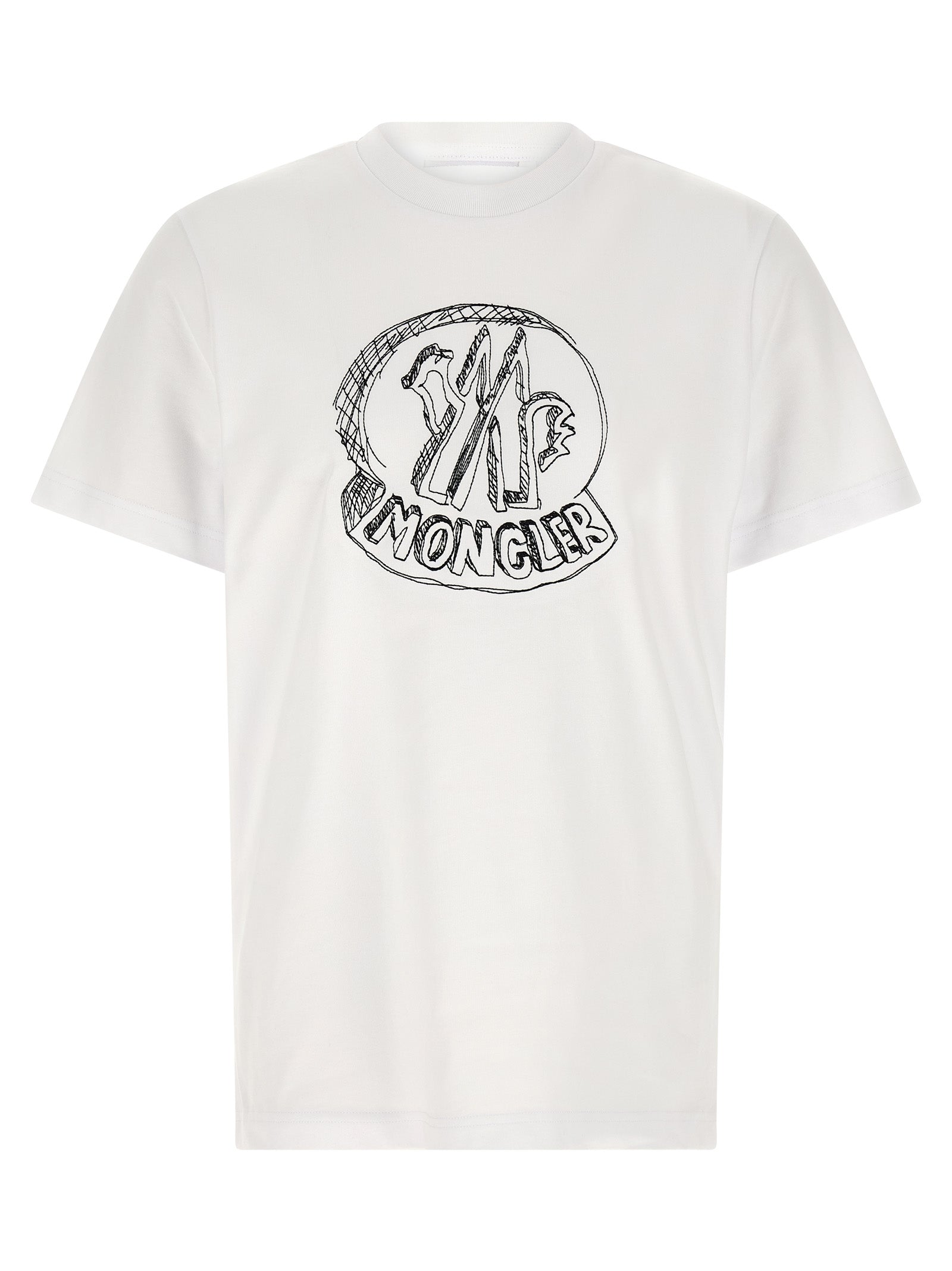 Moncler Embroidery T-shirt