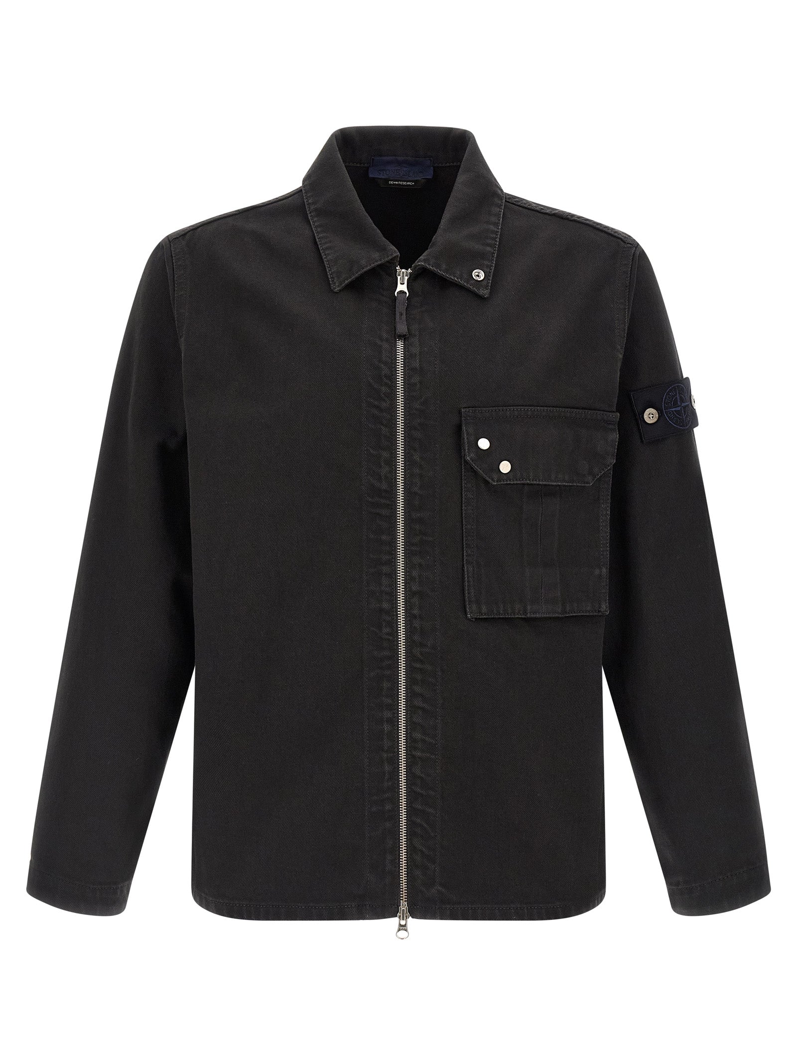 Stone Island Denim Overshirt