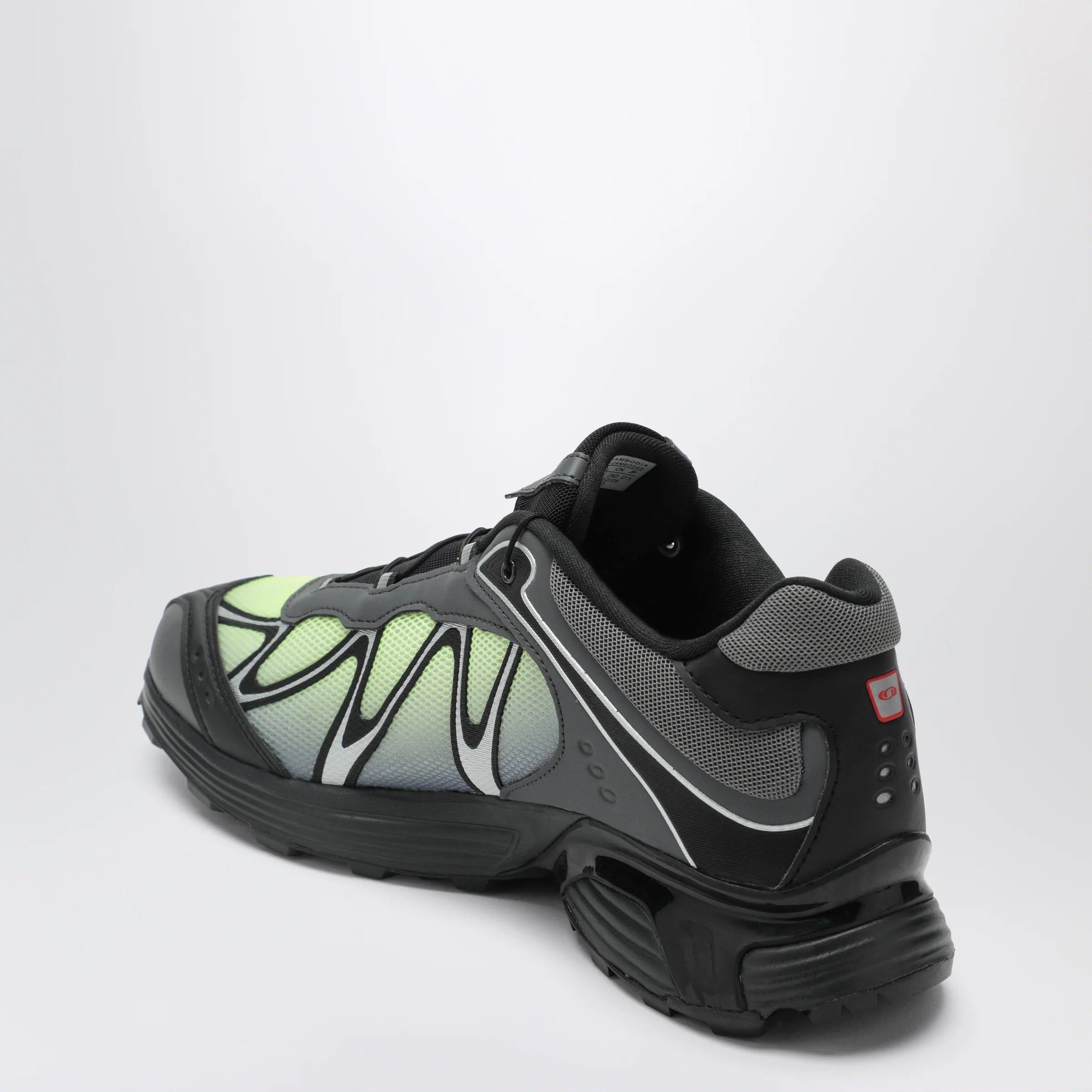 Salomon XT-Whisper Black/Asphalt/Acid Lime sneakers