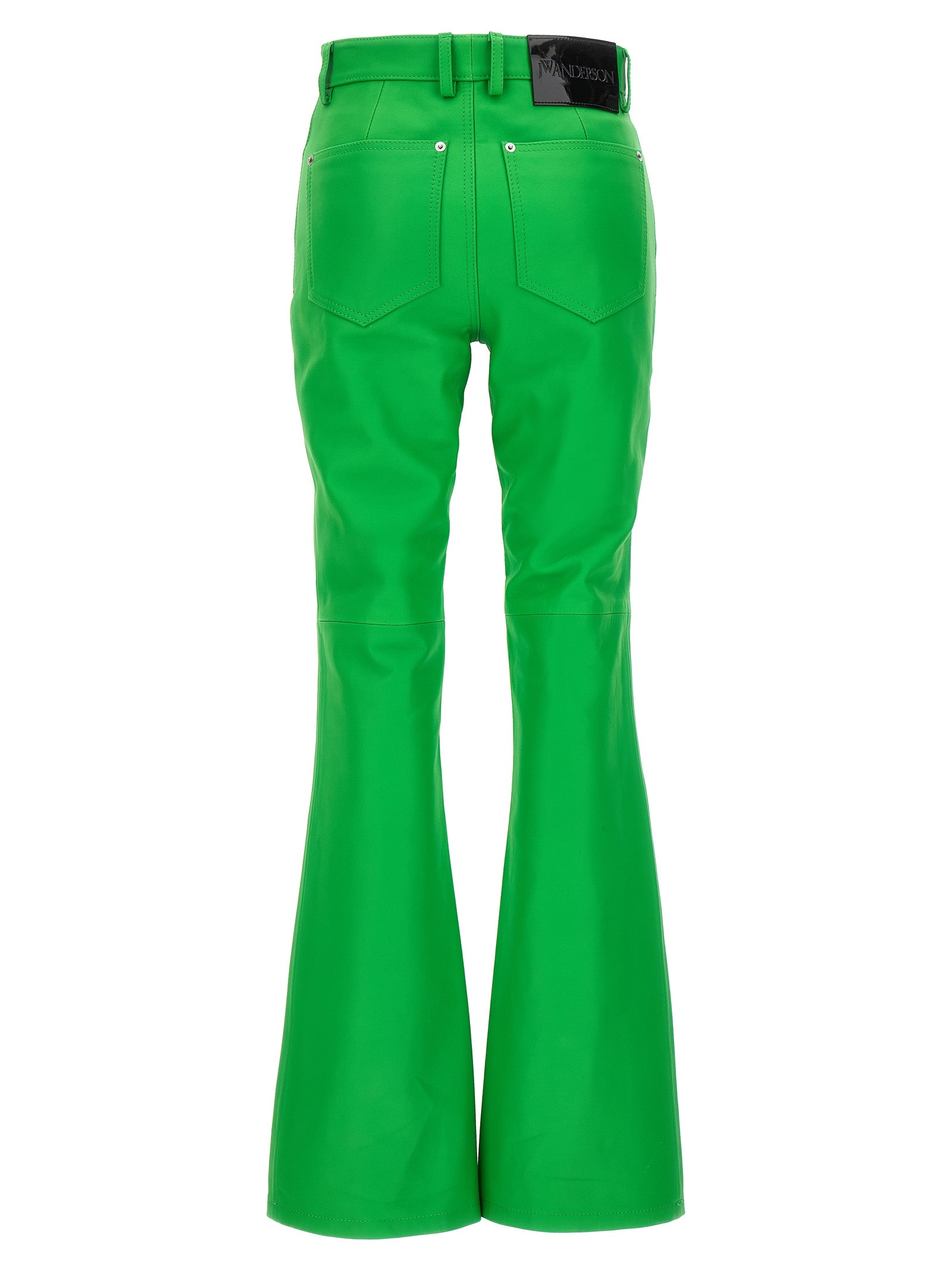 J.w.anderson Leather Bootcut Trousers