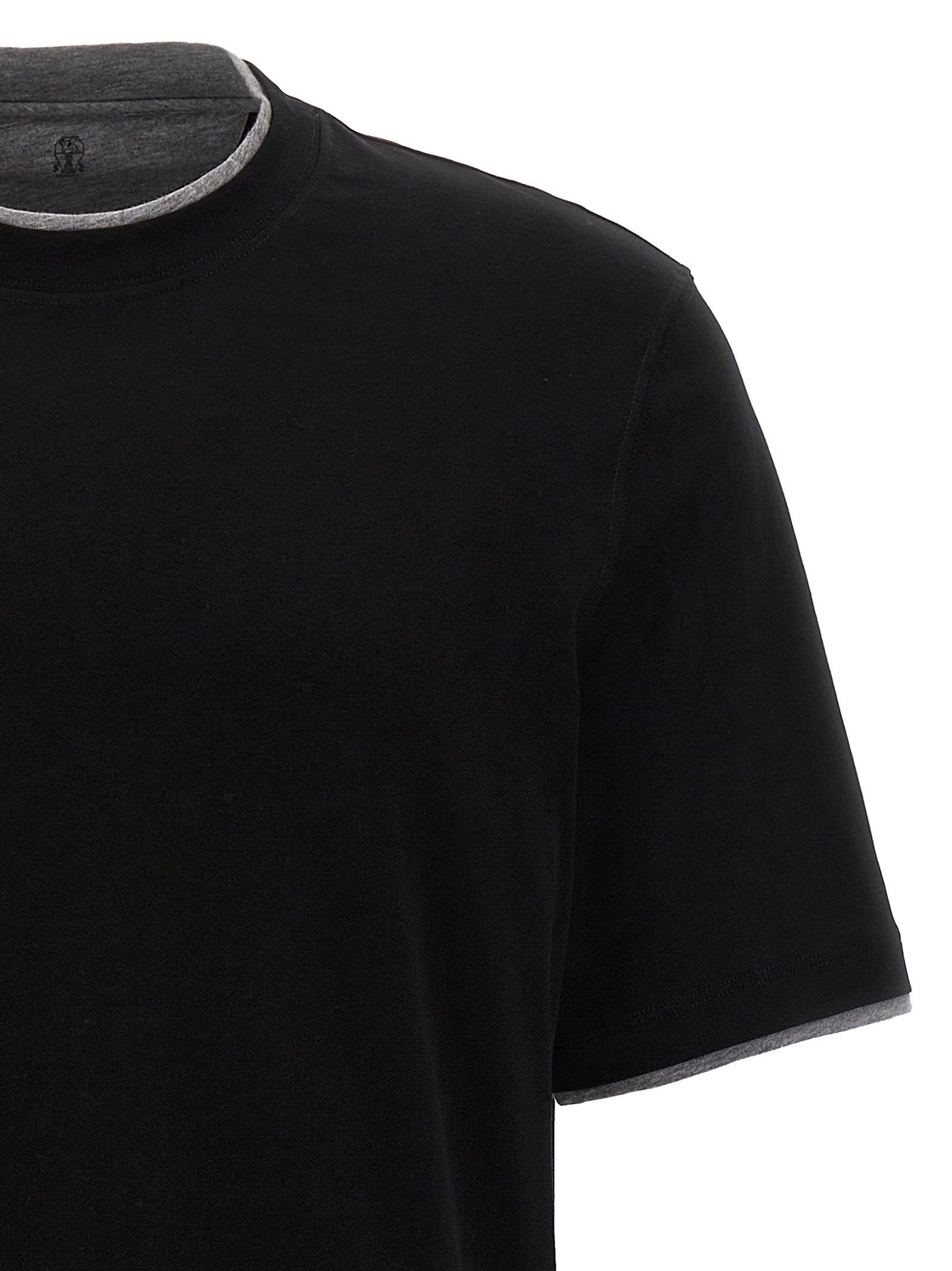 Brunello Cucinelli Double Hem T-shirt