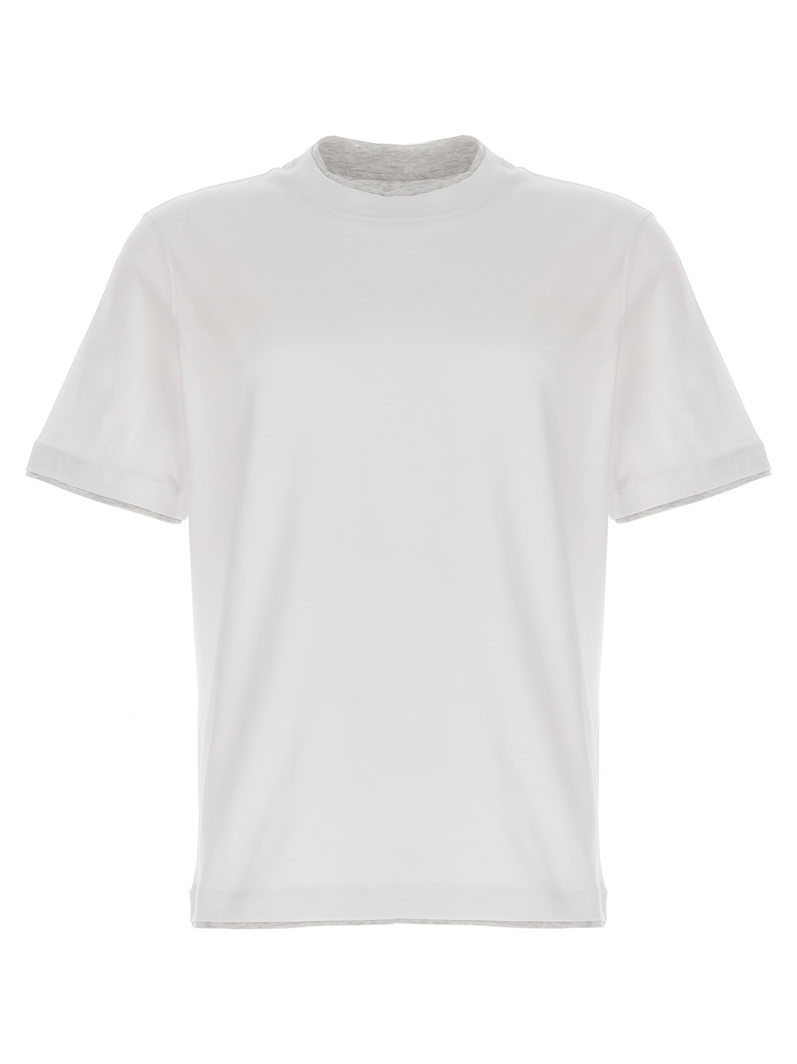 Brunello Cucinelli Double Layer T-shirt