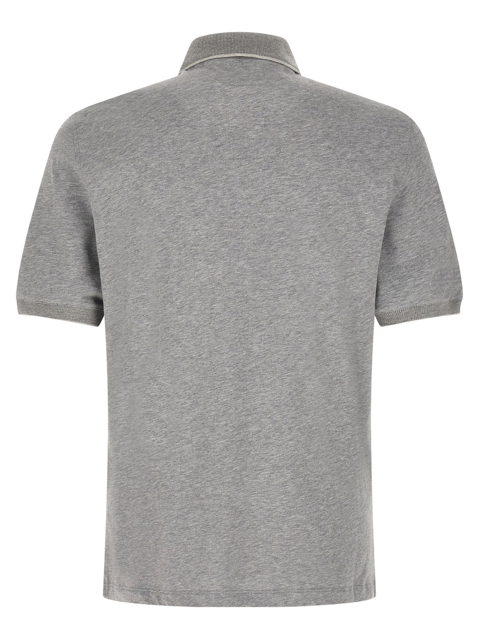 Brunello Cucinelli Stretch Jersey Polo Shirt