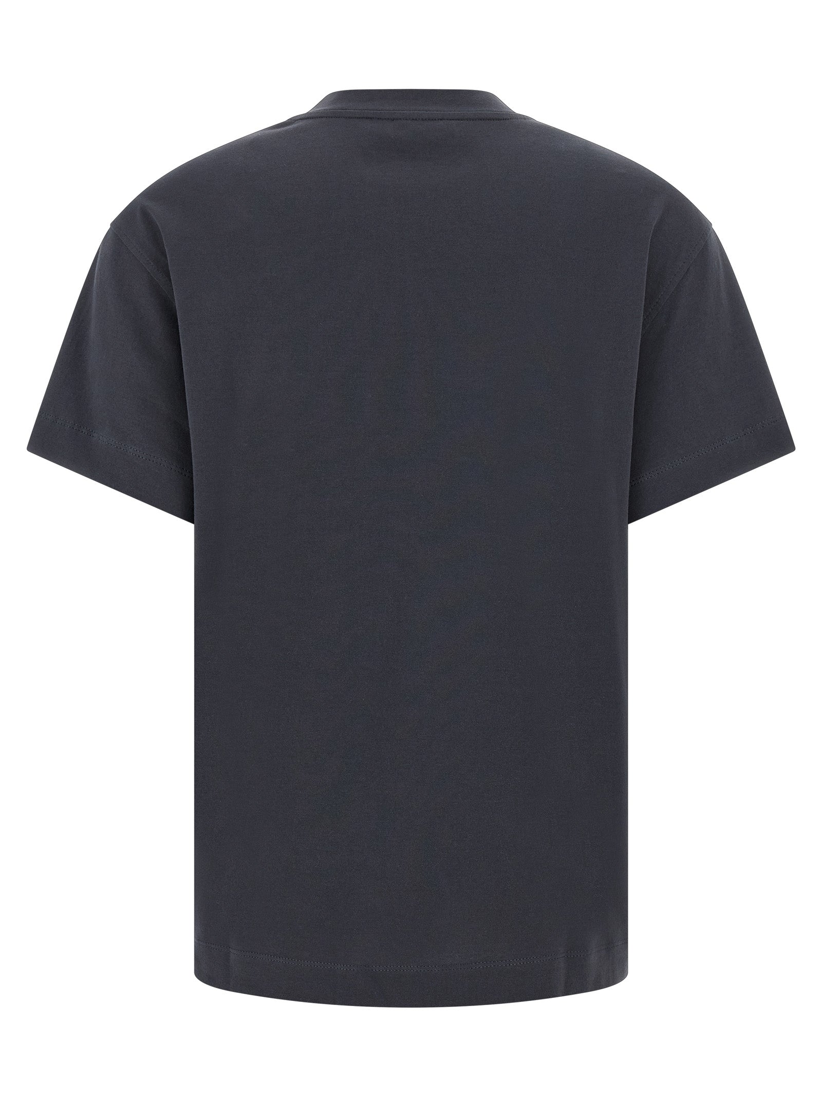 Brunello Cucinelli Shiny Tab T-shirt