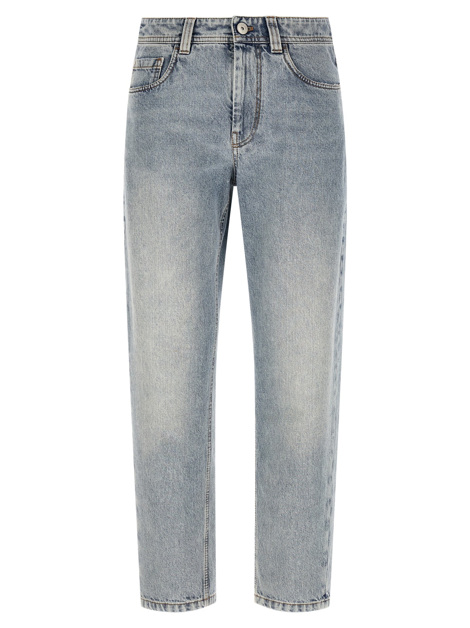 Brunello Cucinelli Baggy Tapered Jeans