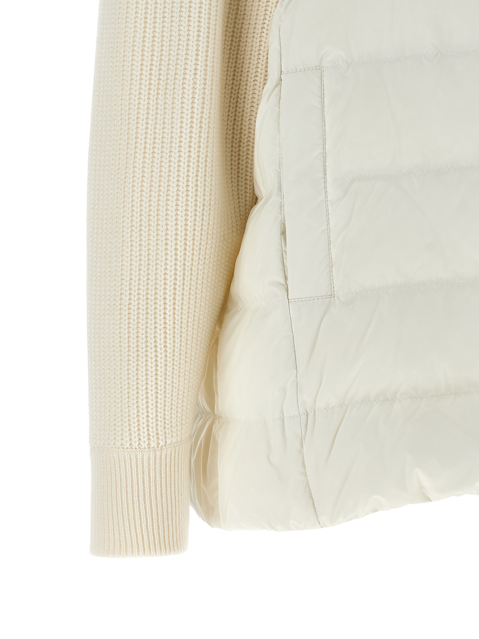 Brunello Cucinelli Shiny Zipper Pull Down Jacket