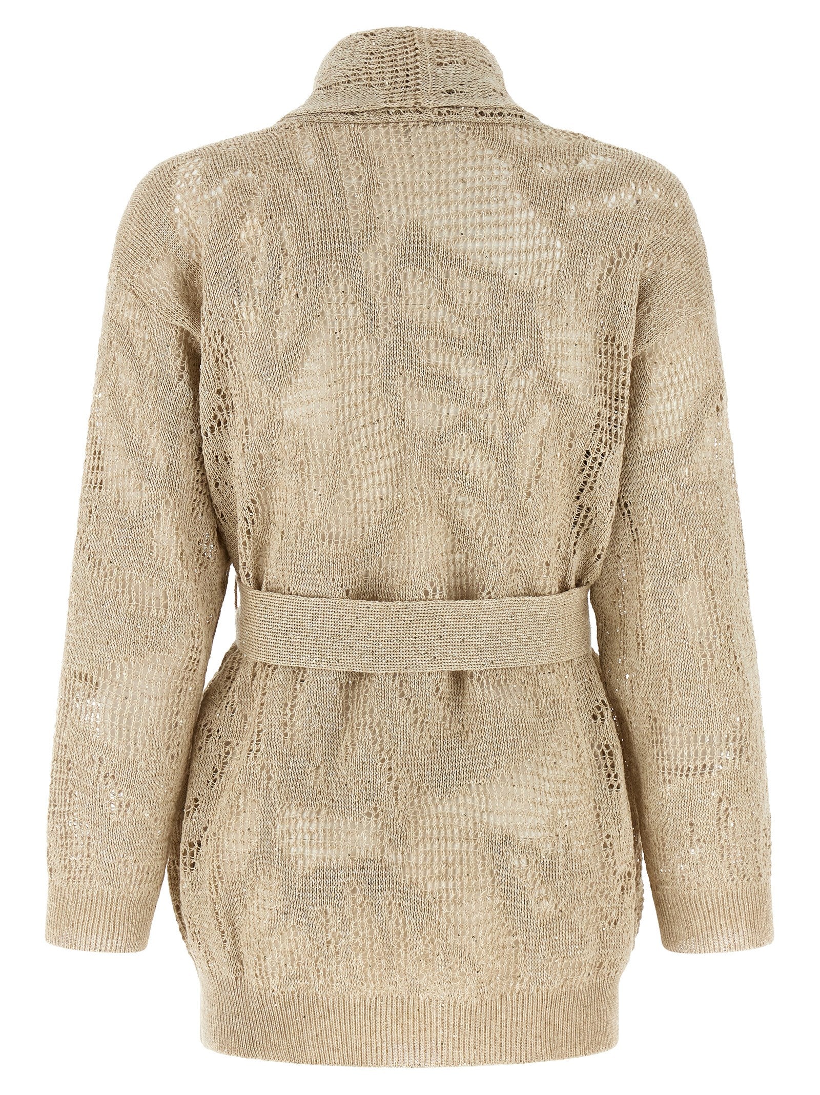 Brunello Cucinelli Crochet Cardigan