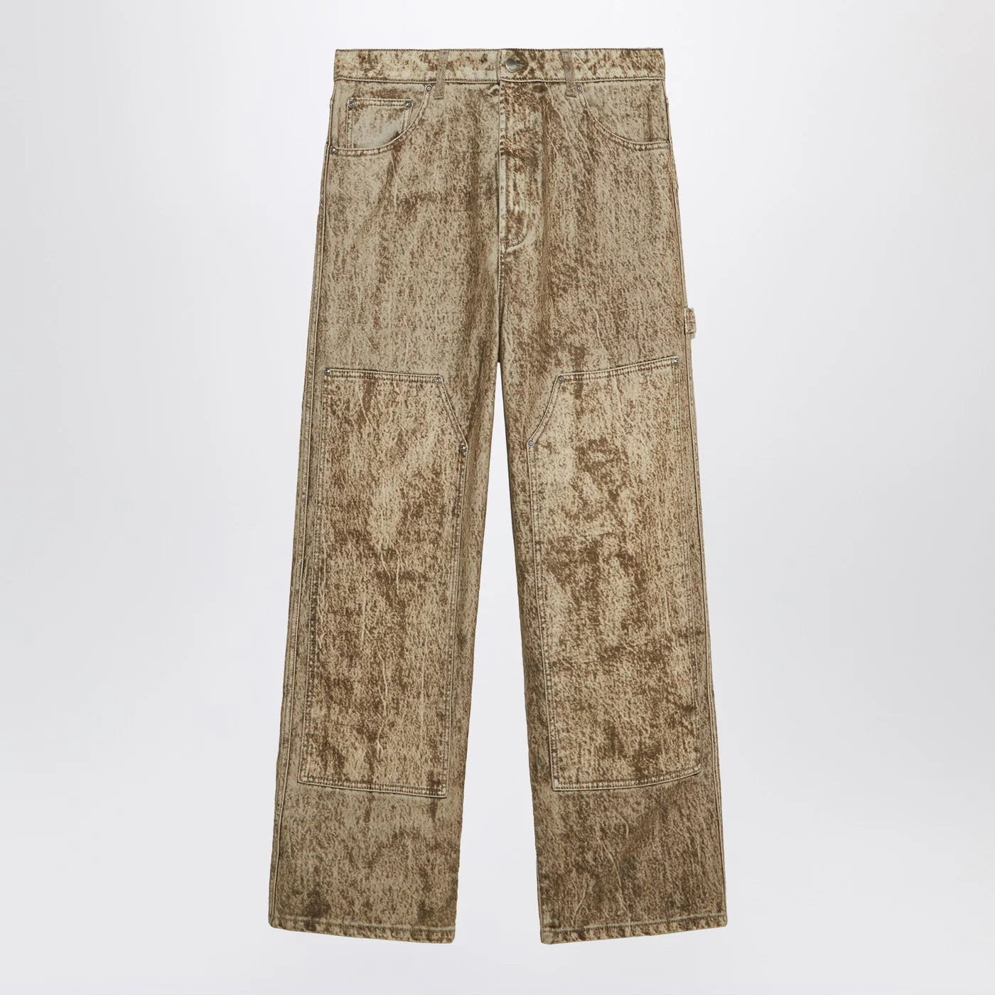 1989 STUDIO Denim Flock Carpenter pants camo
