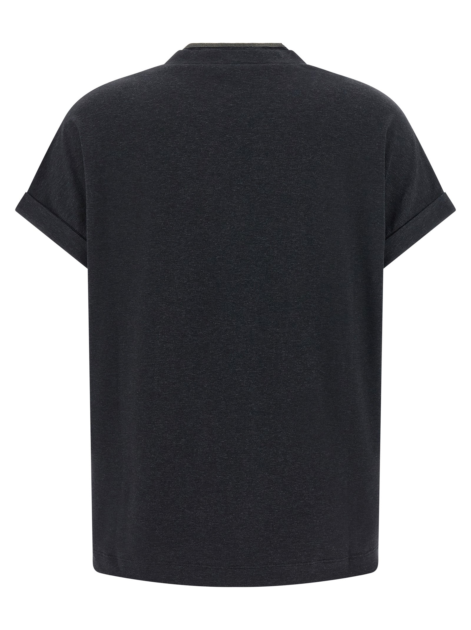 Brunello Cucinelli Shiny Trims T-shirt