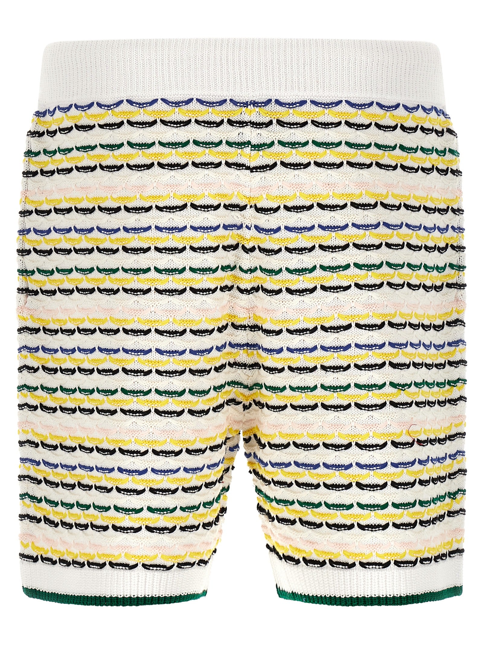 Casablanca Tuck Stitch Bermuda Shorts