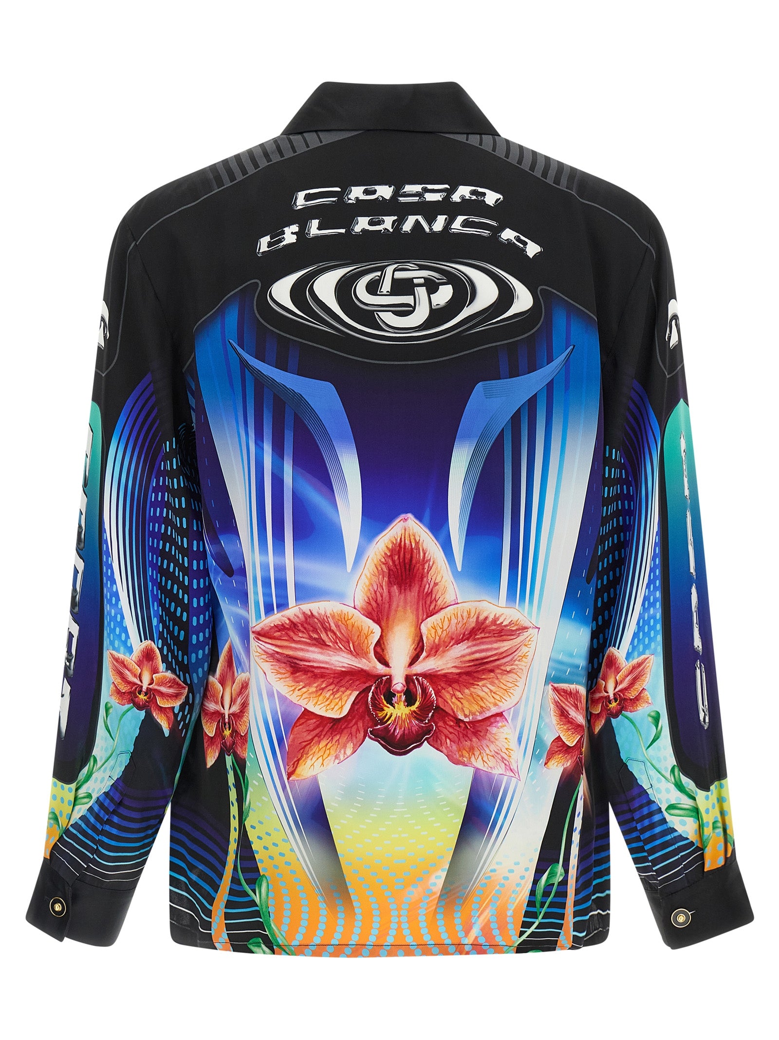 Casablanca Orchid Racer Shirt