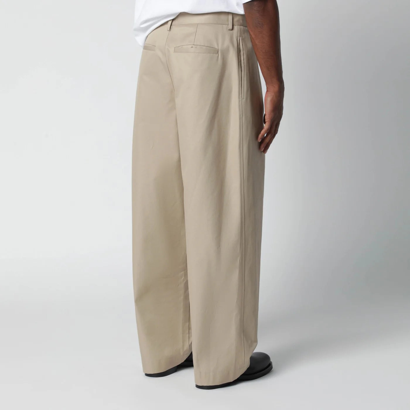 DARKPARK Beige cotton trousers