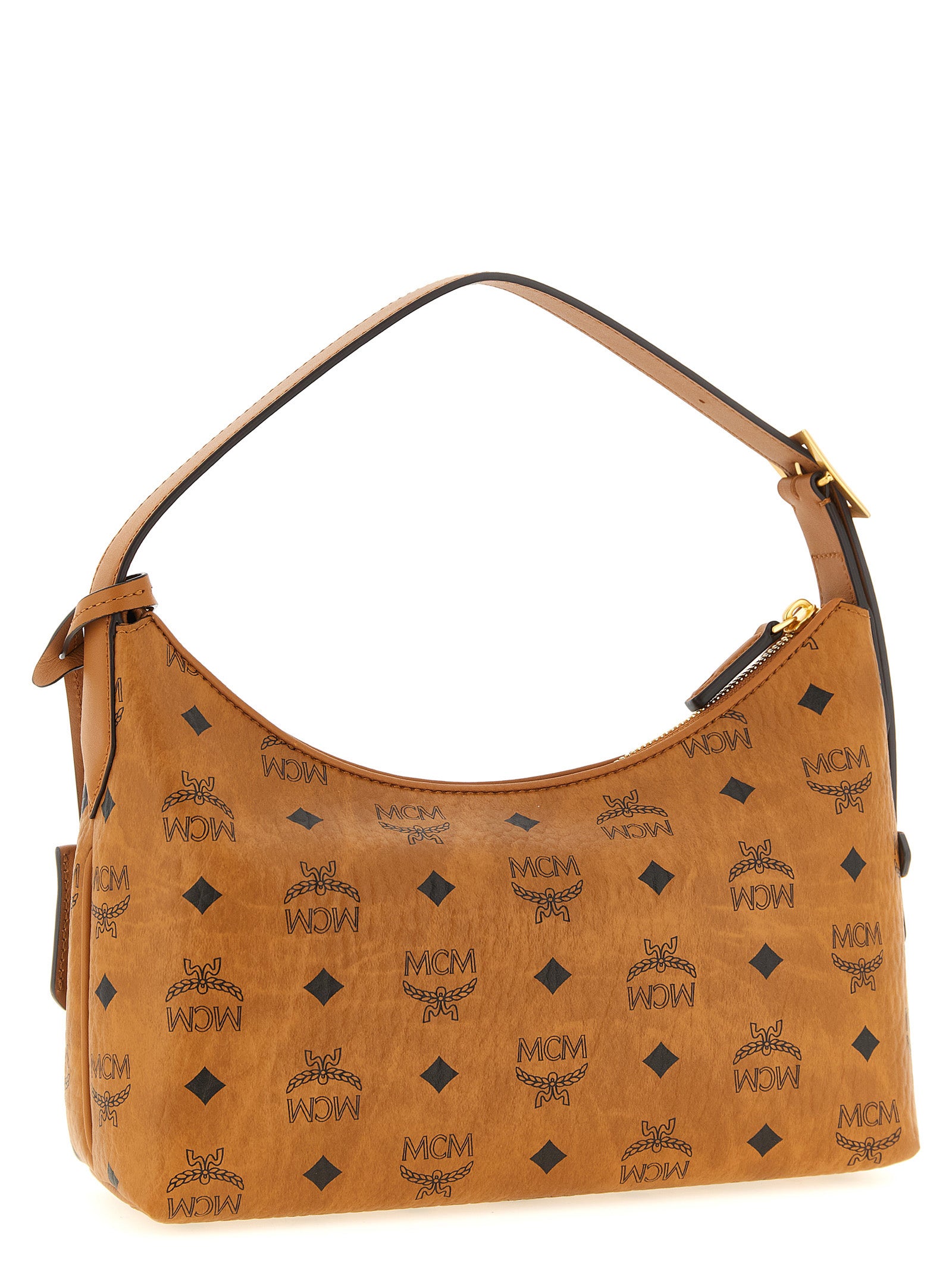 Mcm Aren Hobo Small Shoulder Bag