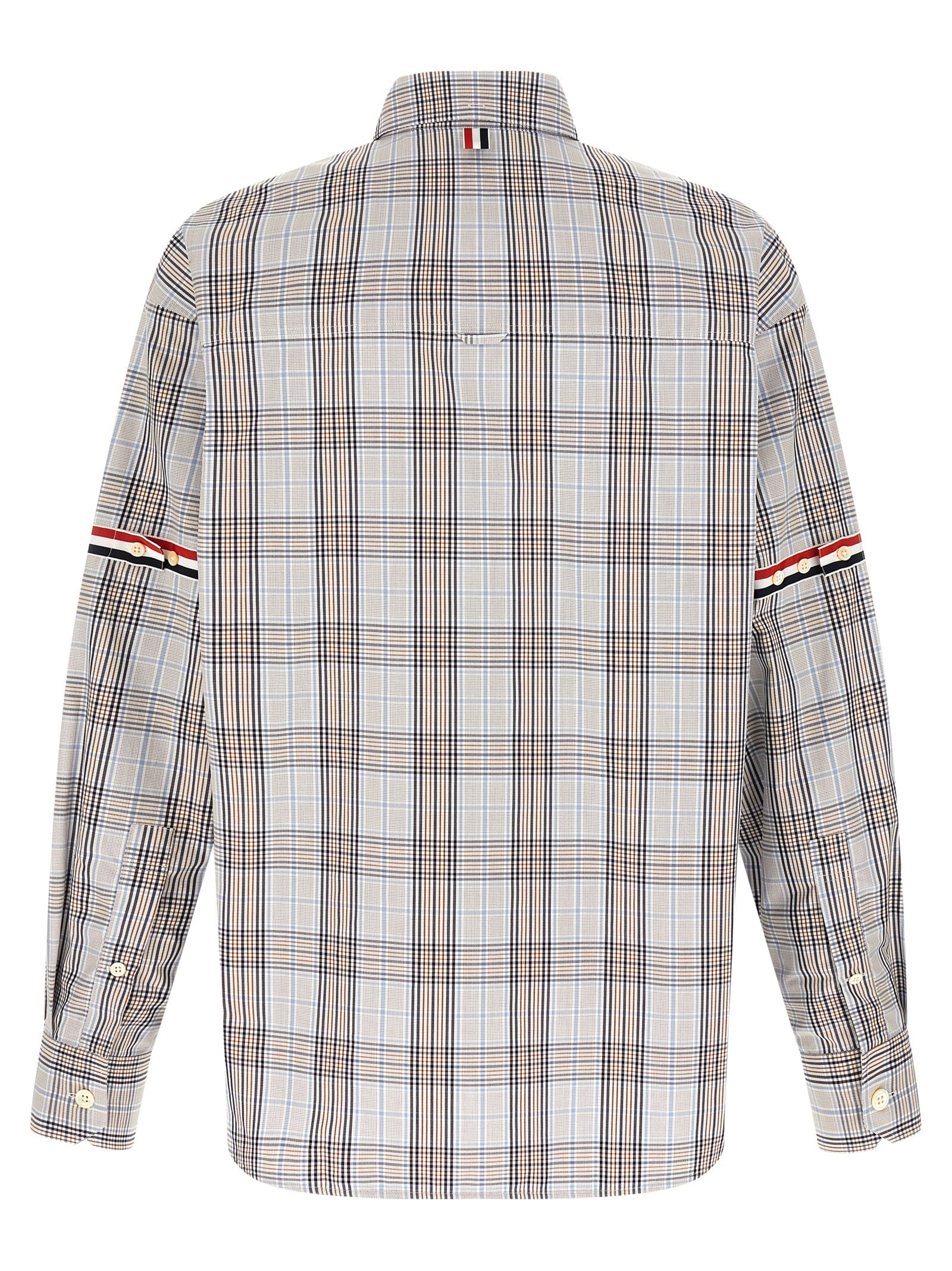 Thom Browne Oversized Rwb Shirt