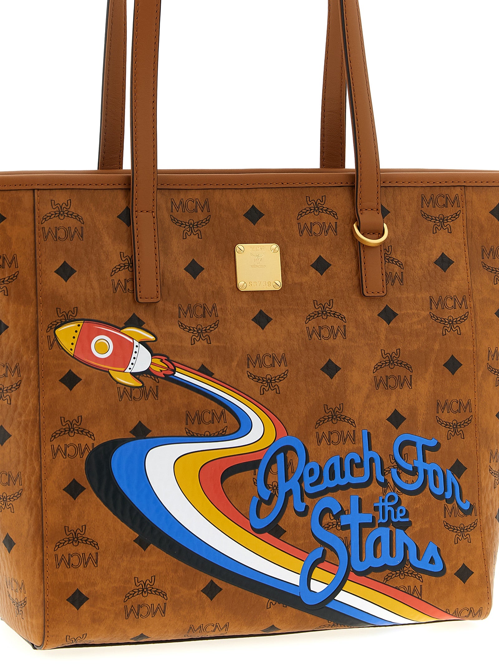 Mcm Small Toni Shopping Bag