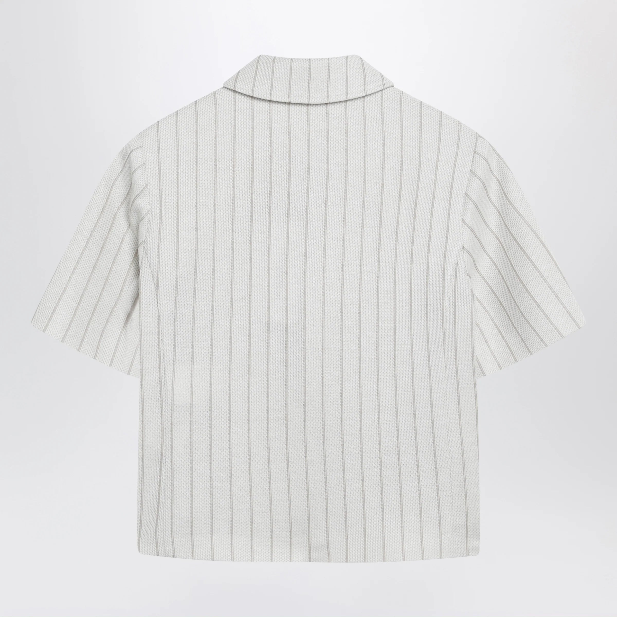 Max Mara Pinstripe piqué jersey jacket
