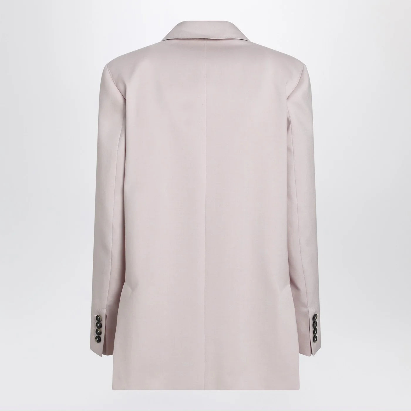 Max Mara Dusty beige double-breasted wool-blend jacket