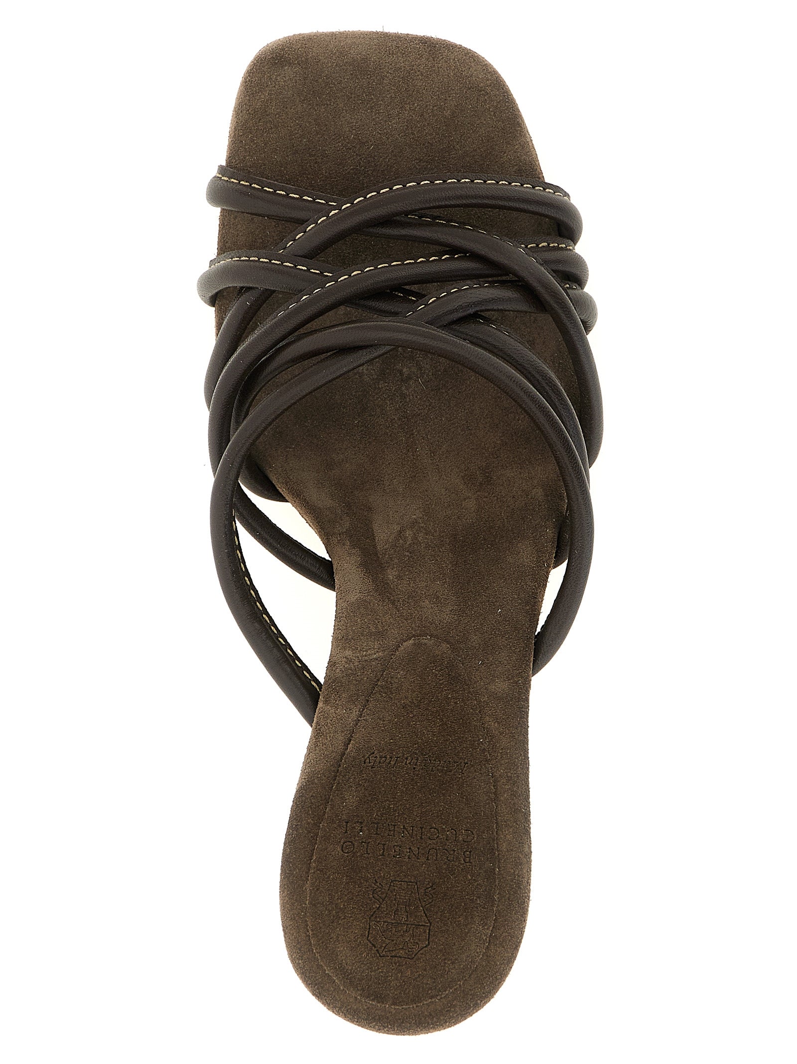 Brunello Cucinelli Leather Sandals