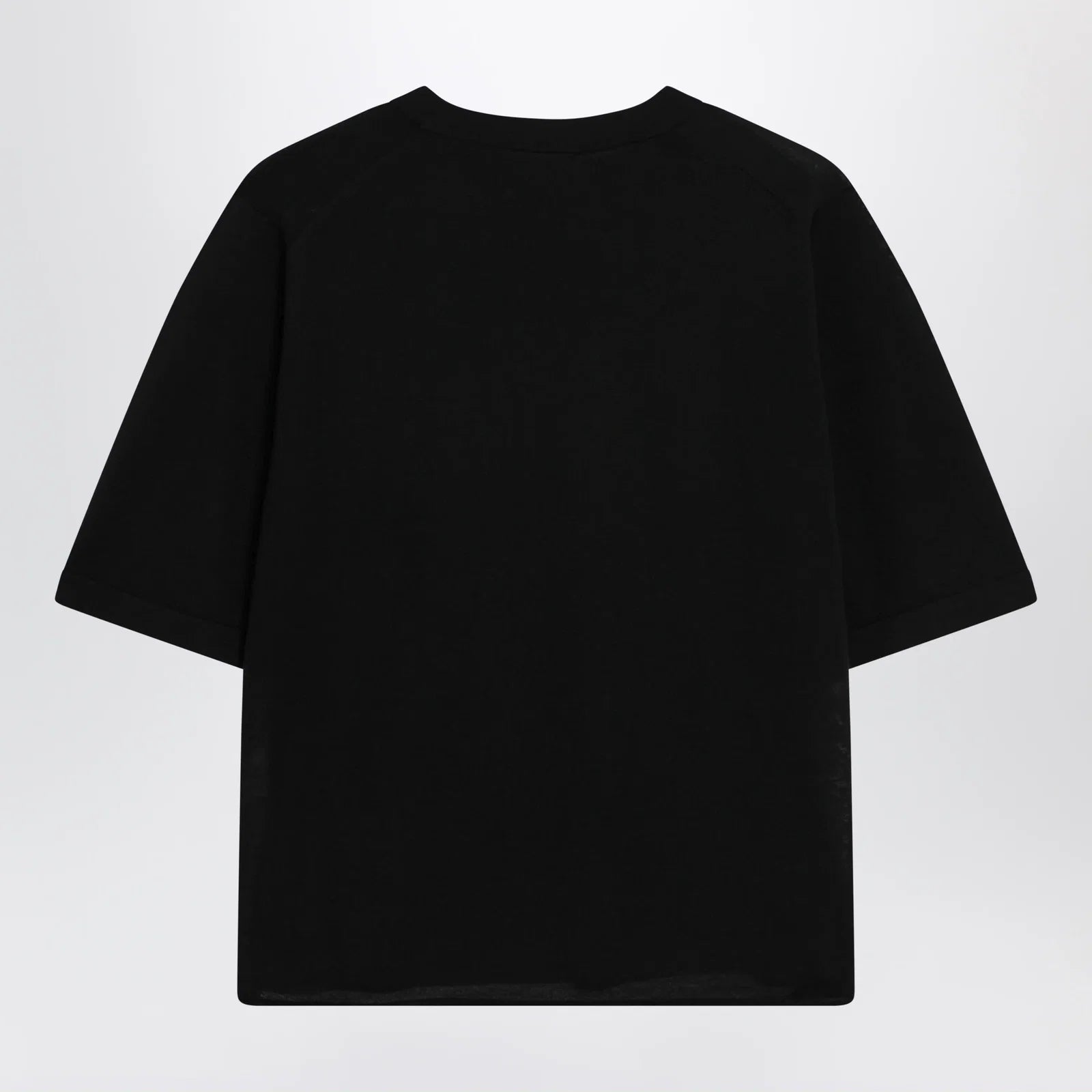 LouLou De Saison Black Nala Fluid Cashmere Top