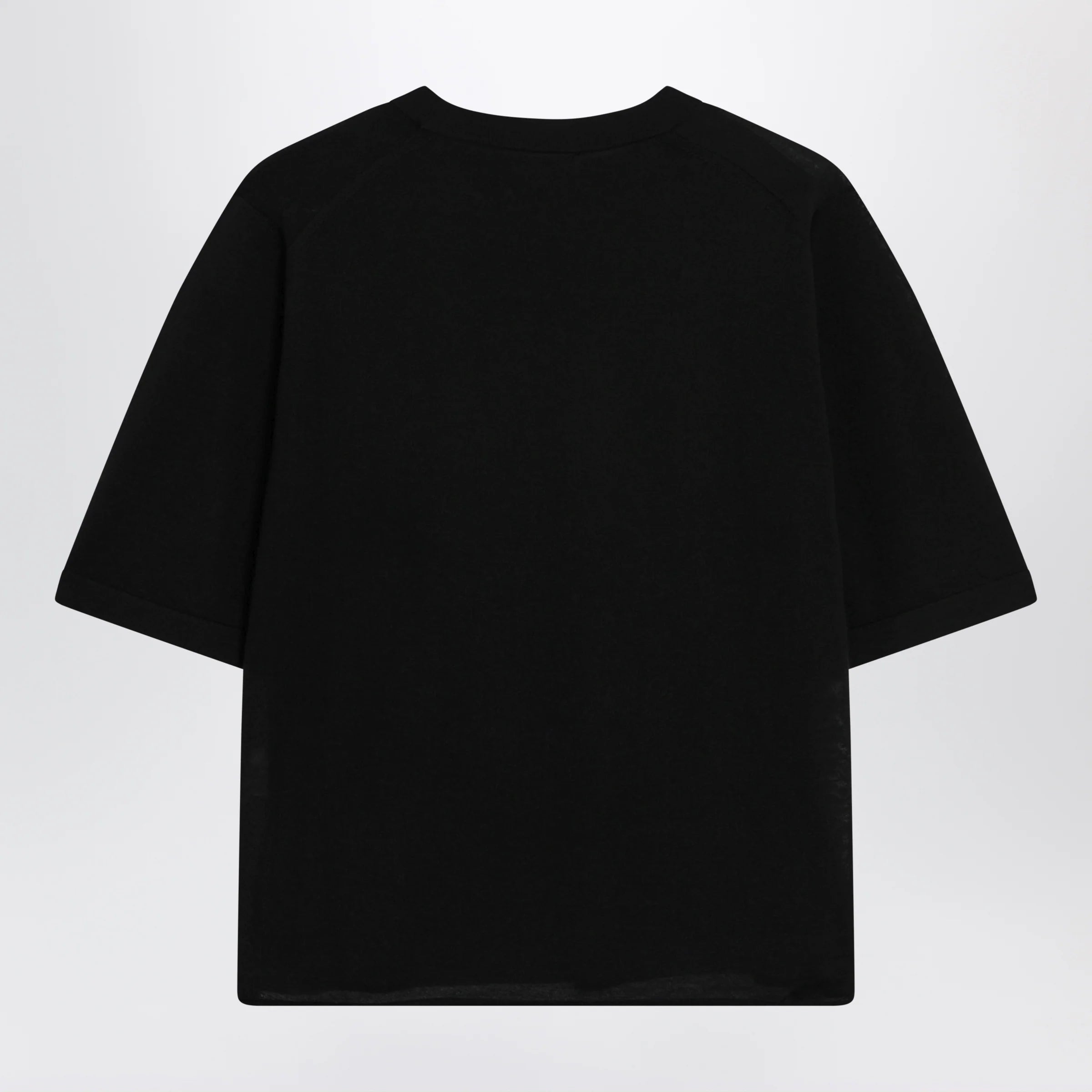 LouLou De Saison Black Nala Fluid Cashmere Top