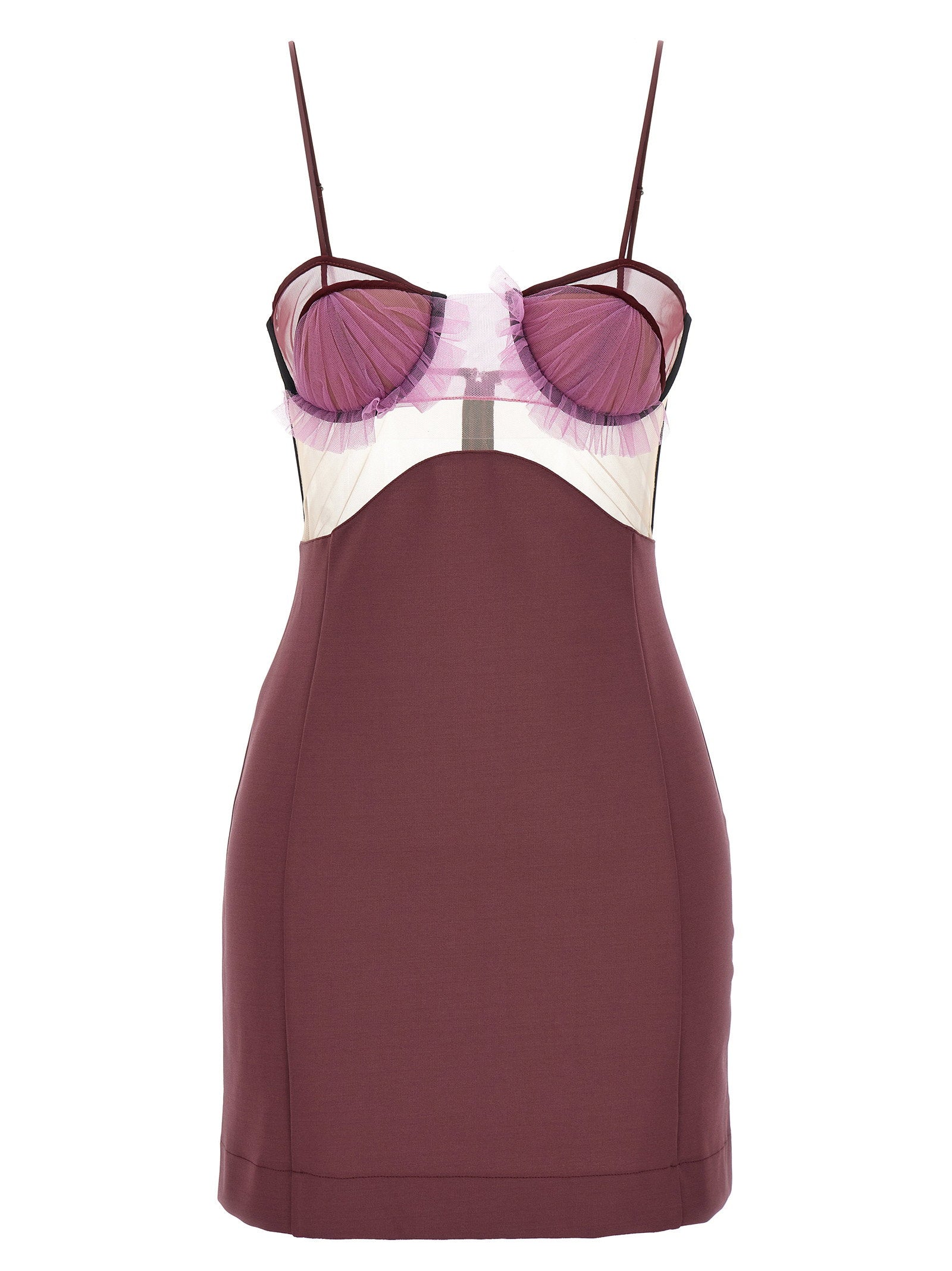 Nensi Dojaka Explosive Flower Bra Dress