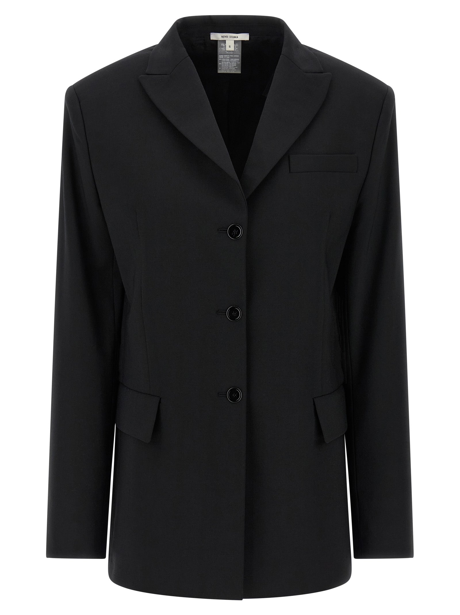 Nensi Dojaka Belt Blazer