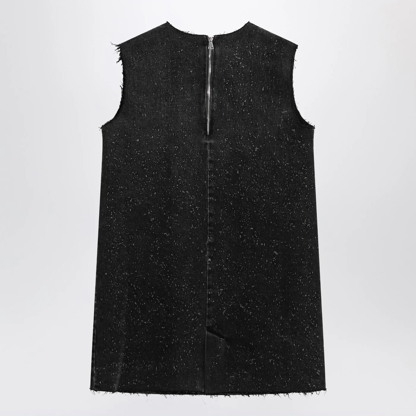 NAMACHEKO Dark grey mini dress in denim