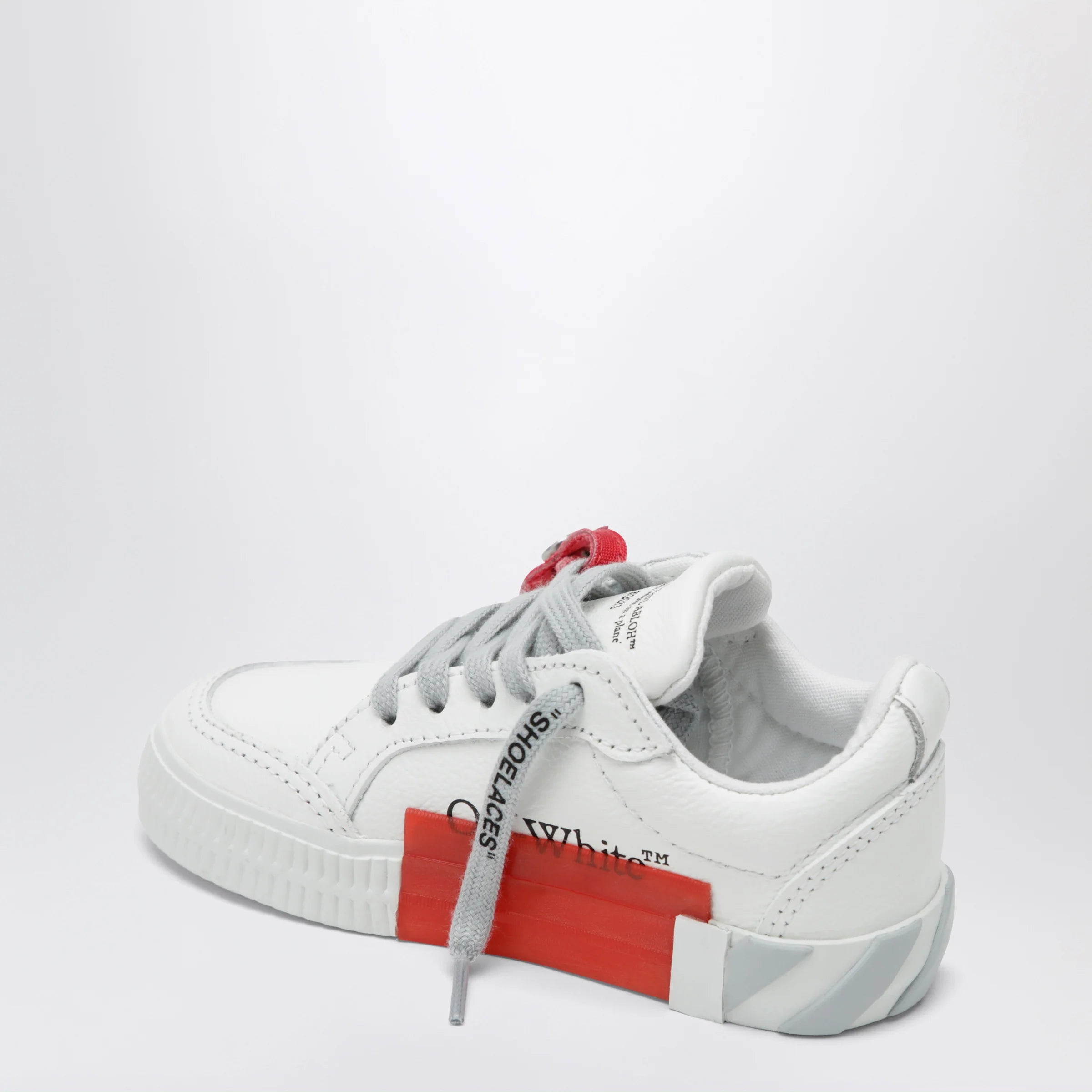 Off White Off-White™ Vulcanized sneakers in white/grey/red