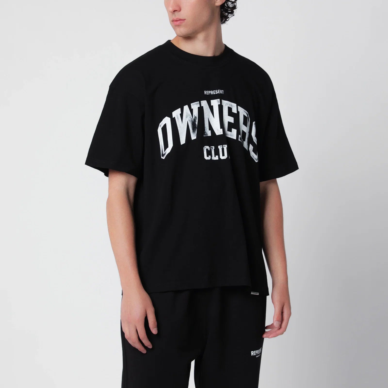 Represent Black cotton Owners Club T-shirt