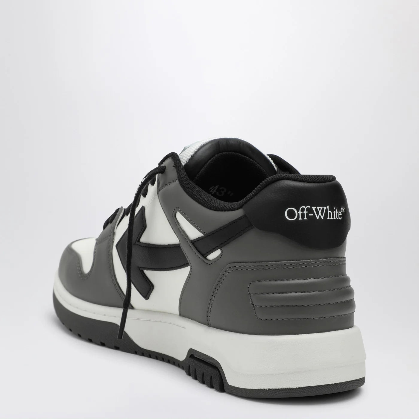 Off White Off-White™ Out Of Office Sneakers in dark grey/white/black