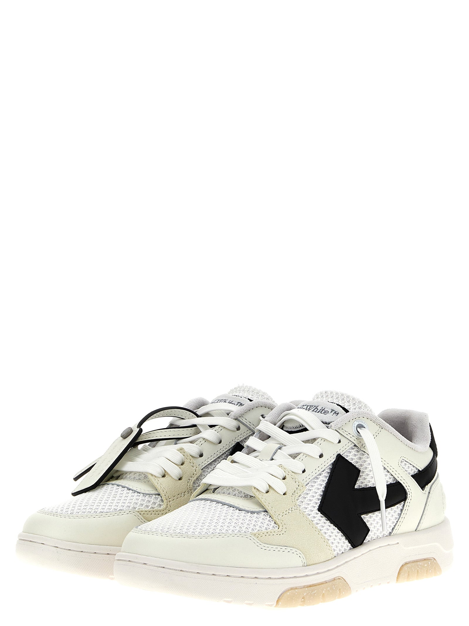 Off White Slim Out Of Office Sneakers