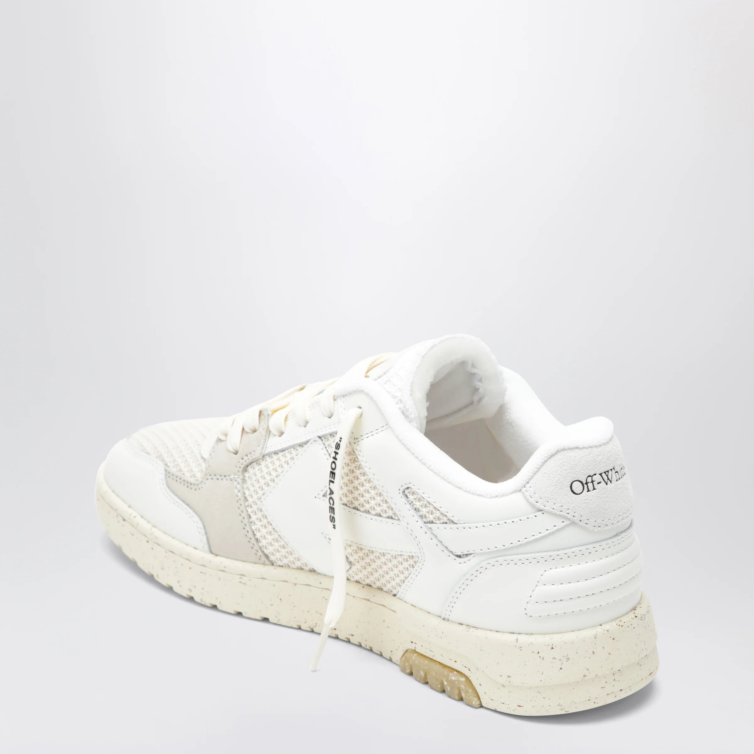 Off White Off-White™ Slim Out Of Office sneakers in white/cream