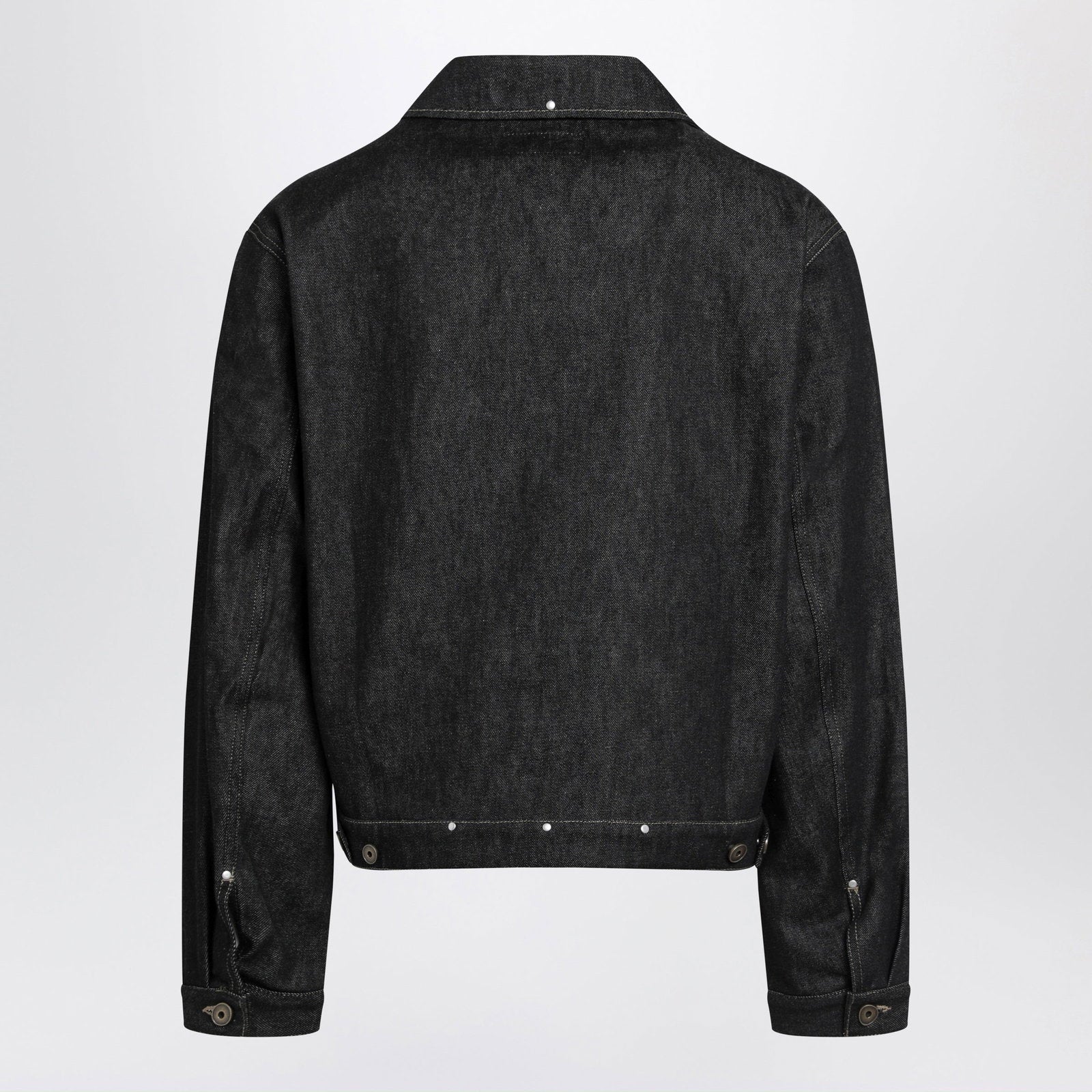LEMAIRE Trucker denim jacket with contrast stitching