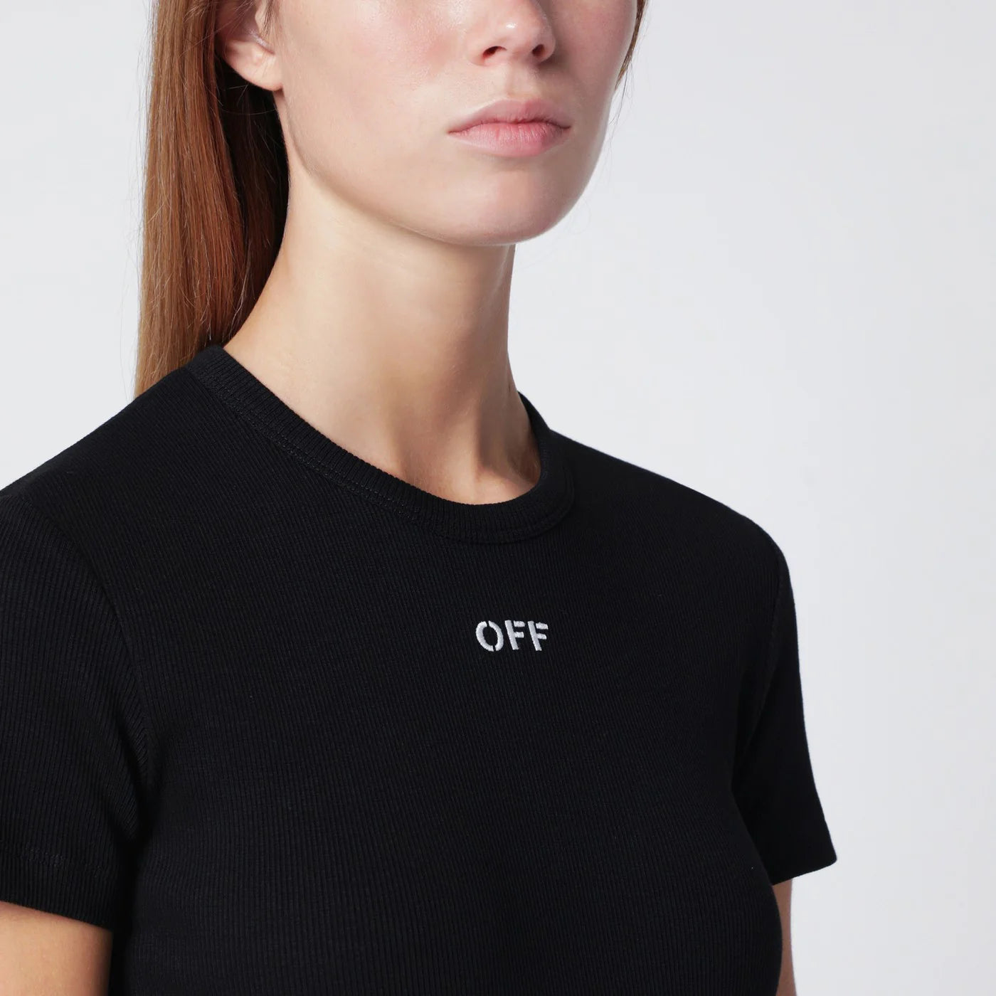 Off White Off-White™ Black T-shirt with OFF logo